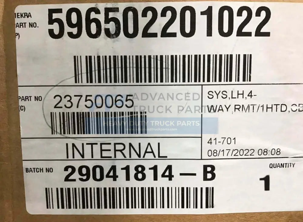 23750065 Genuine Volvo/Mack Mirror - Truck To Trailer