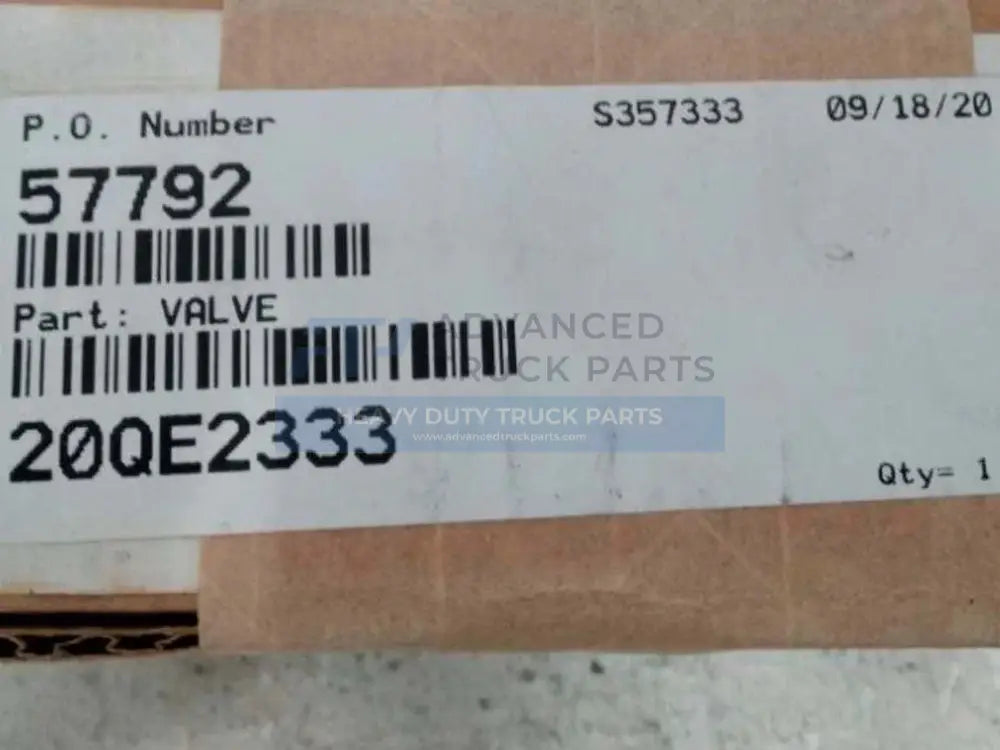 25011735 Genuine Volvo/Mack Valve - Truck To Trailer