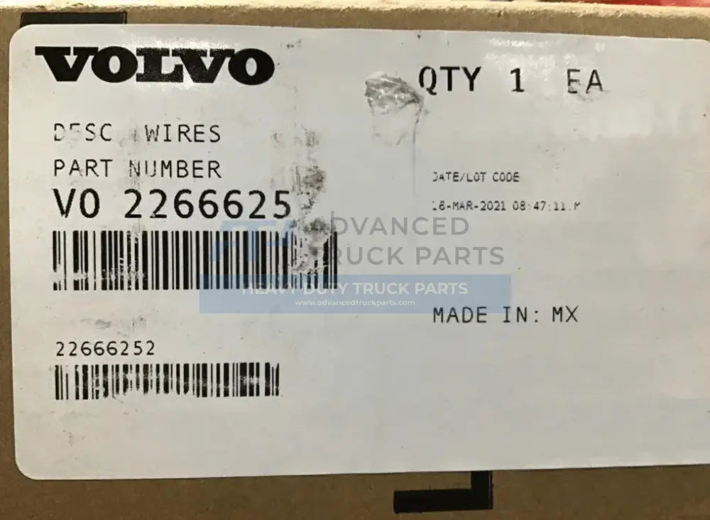 22666252 Genuine Volvo/Mack Wires - Truck To Trailer
