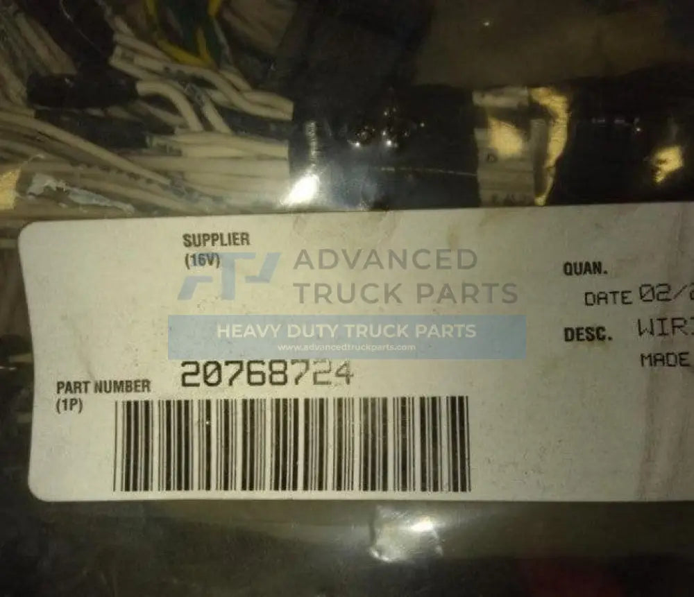20768724 Genuine Volvo/Mack Wiring Harness - Truck To Trailer
