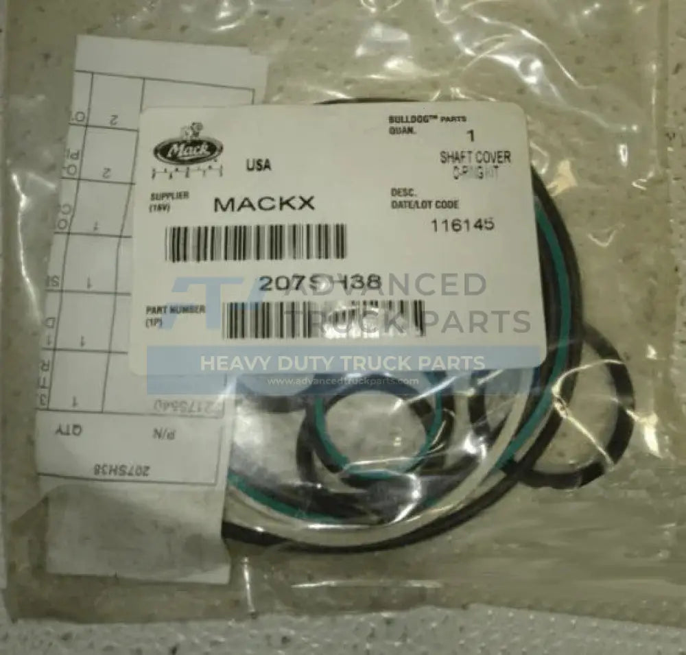 207SH38 Genuine Volvo O Ring Kit - Truck To Trailer