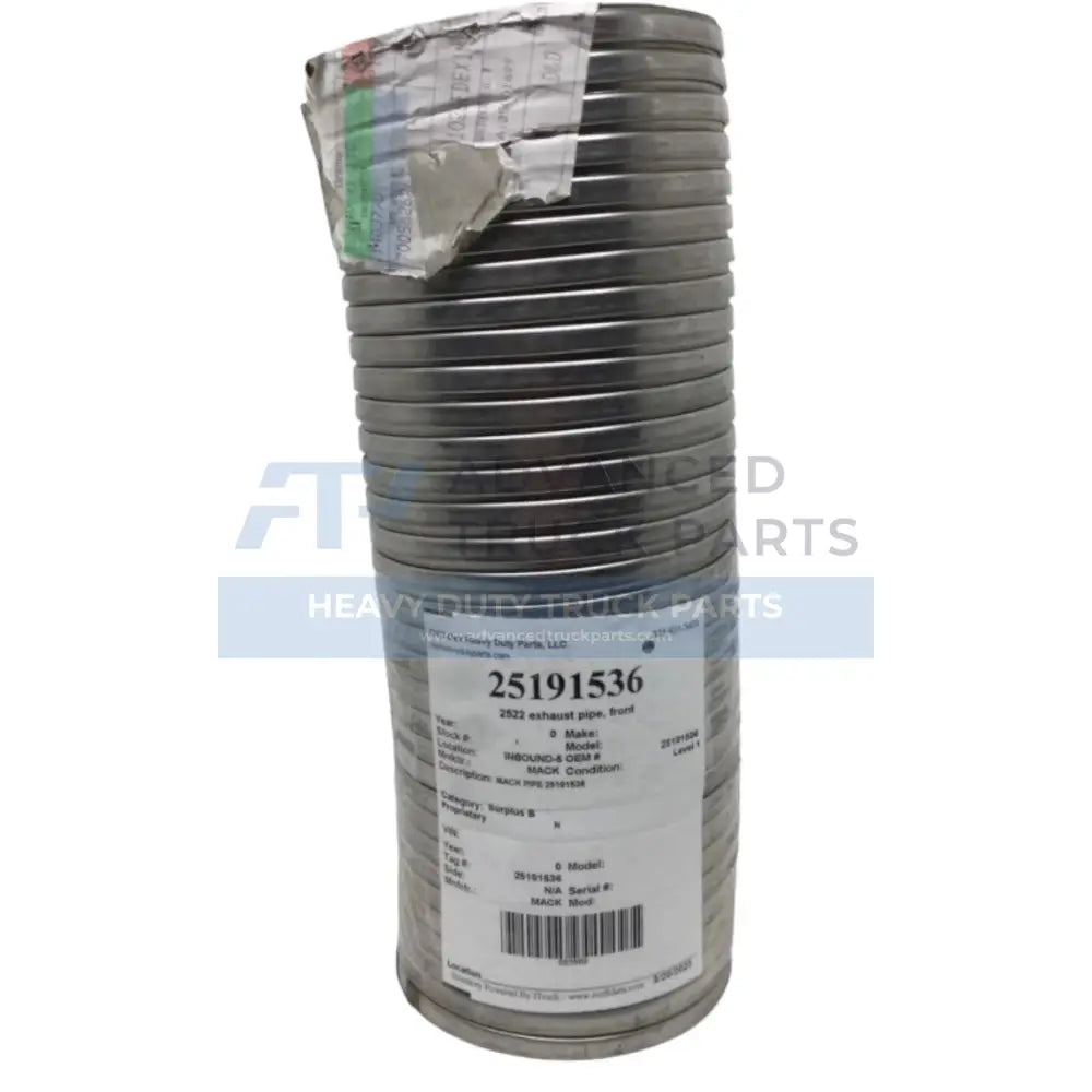 25191536 Genuine Volvo Pipe - Truck To Trailer