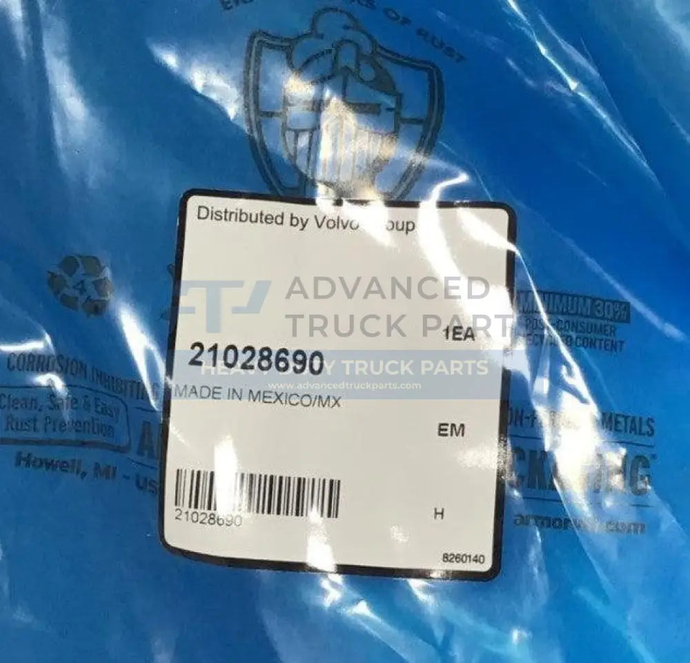 21028690 Genuine Volvo Pipe - Truck To Trailer