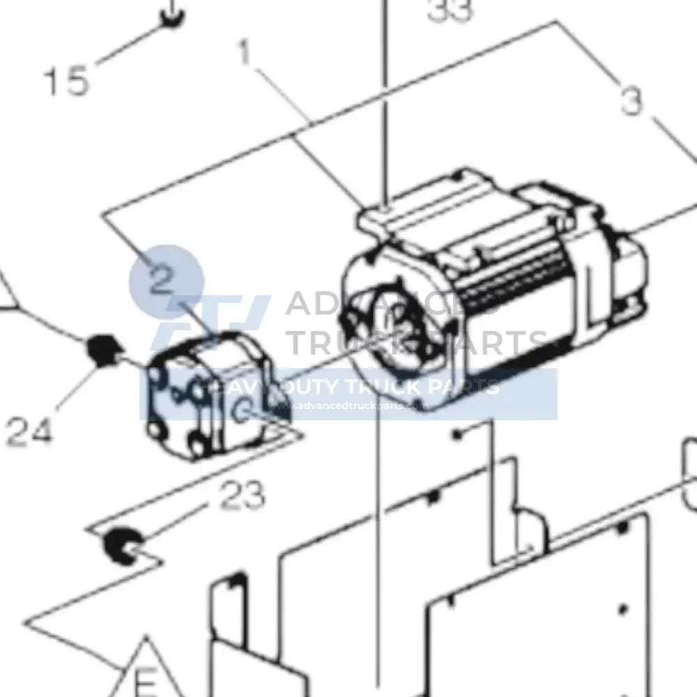 23530469 Genuine Volvo Power Steering Pump - Truck To Trailer