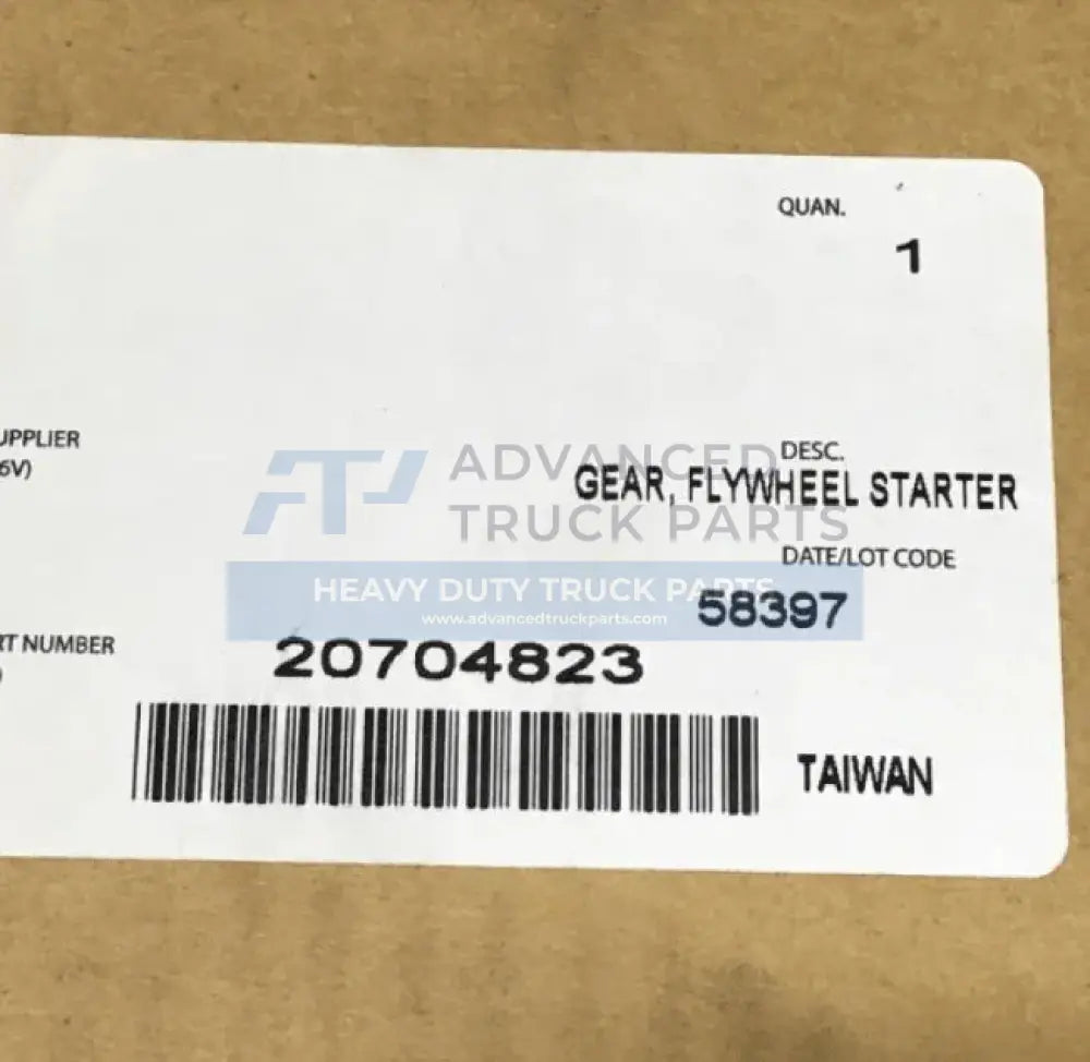20704823 Genuine Volvo Ring Gear - Truck To Trailer
