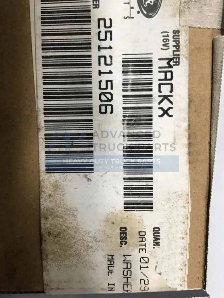 25121506 Genuine Volvo Shaft Washer - Truck To Trailer