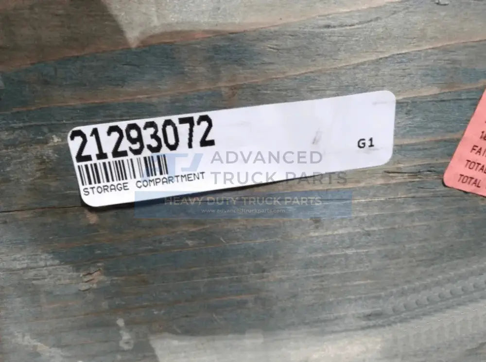 21293072 Genuine Volvo Storage Compartment - Truck To Trailer