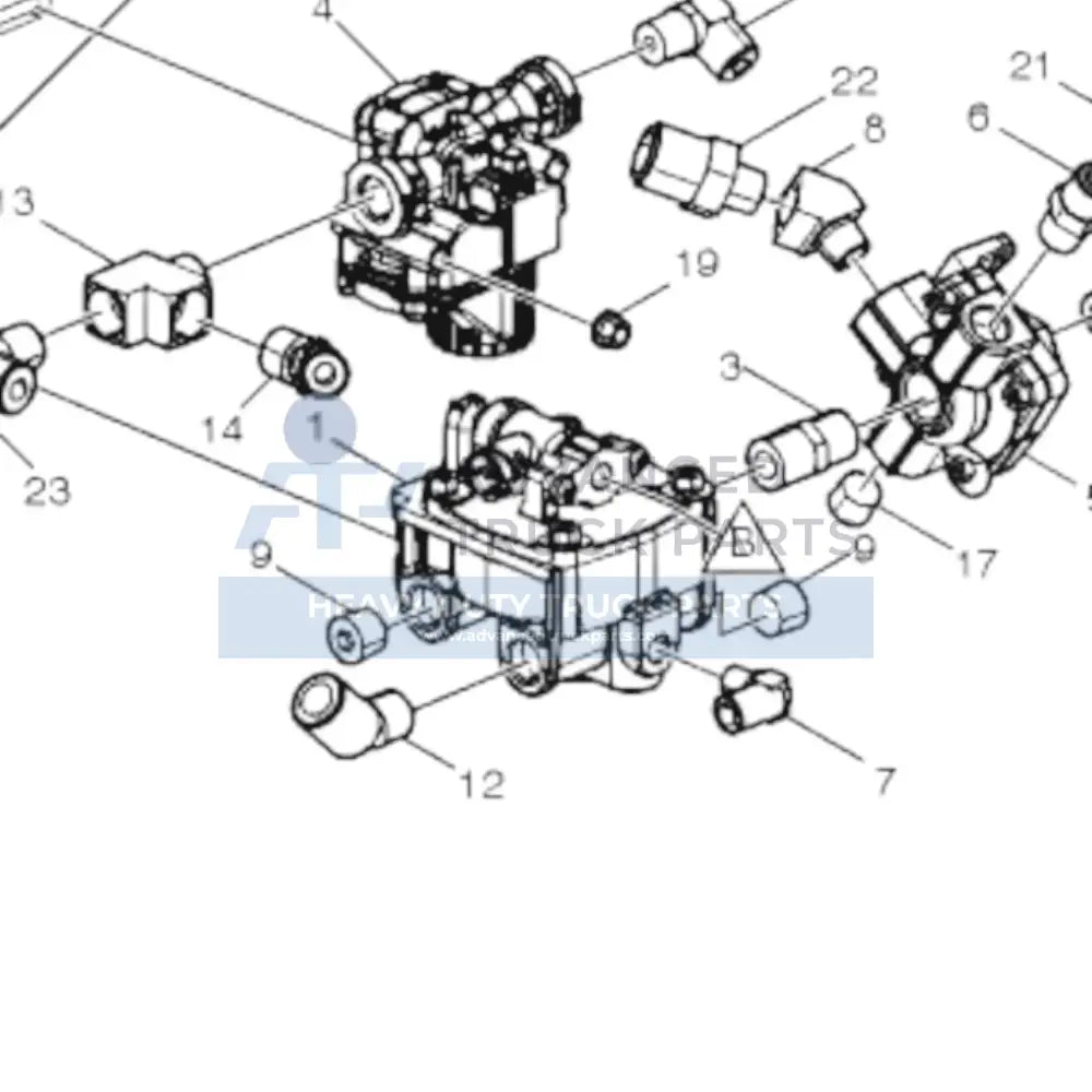 22882125 Genuine Volvo Valve - Truck To Trailer