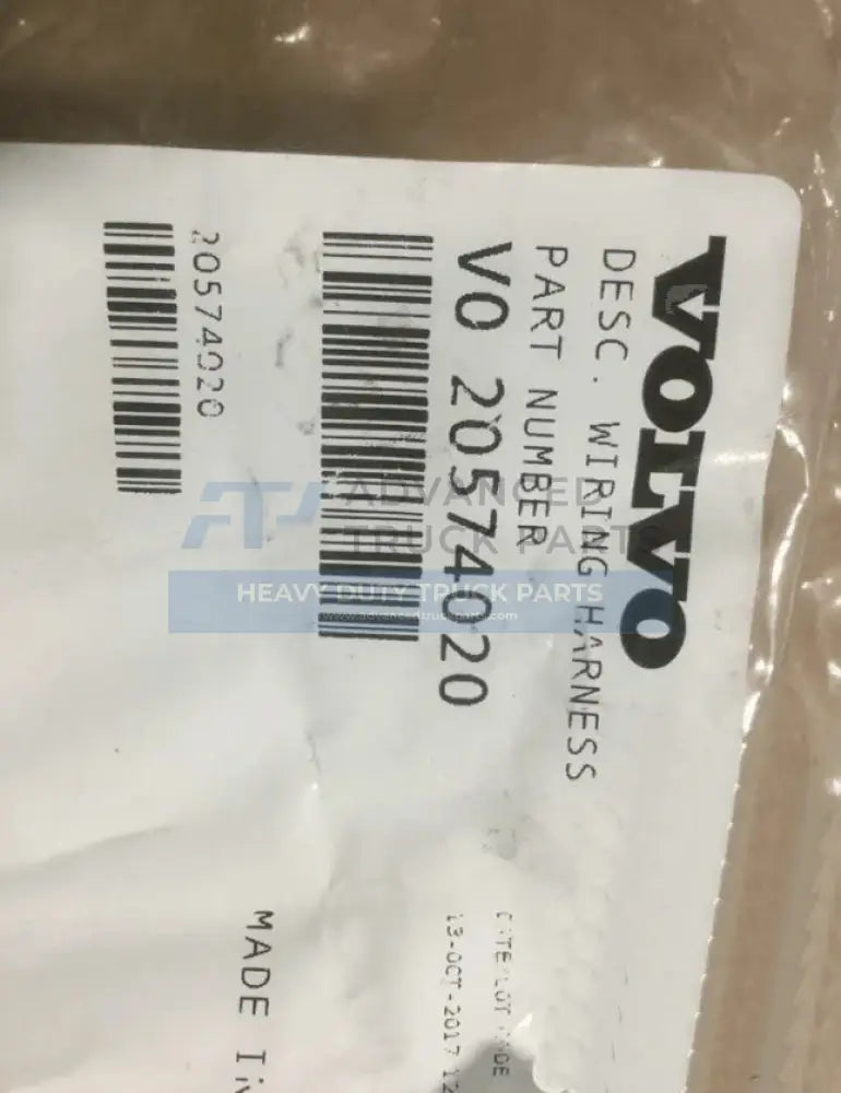 20574020 Genuine Volvo Wiring Harness - Truck To Trailer