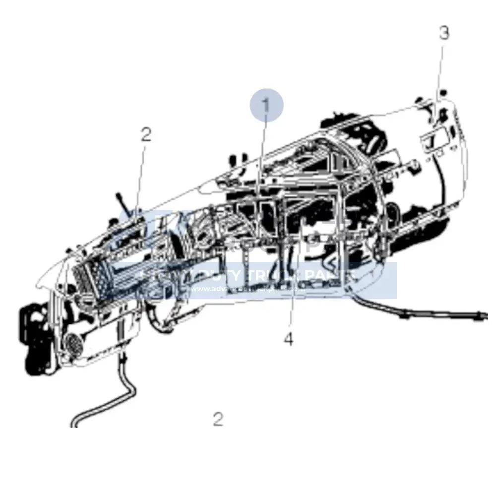 23395642 Genuine Volvo Wiring Harness - Truck To Trailer