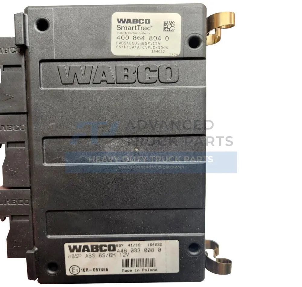 4008648040 Genuine Wabco Pabs Ecu Mbsp Abs Control Module