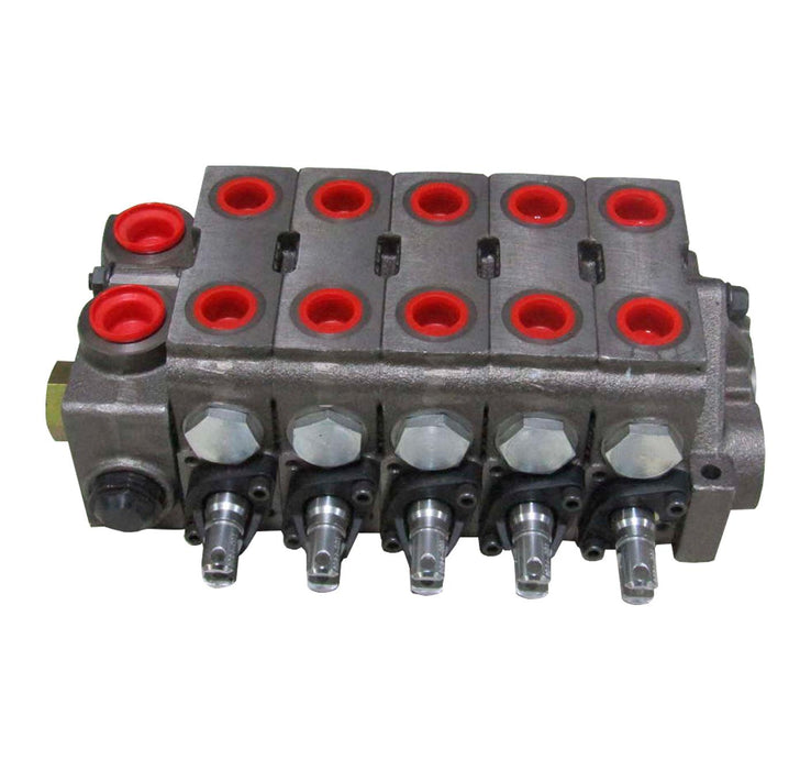 H1222-3875 Parker 5 Spool V20P Gresen Directional Hydraulic Control Valve - ADVANCED TRUCK PARTS