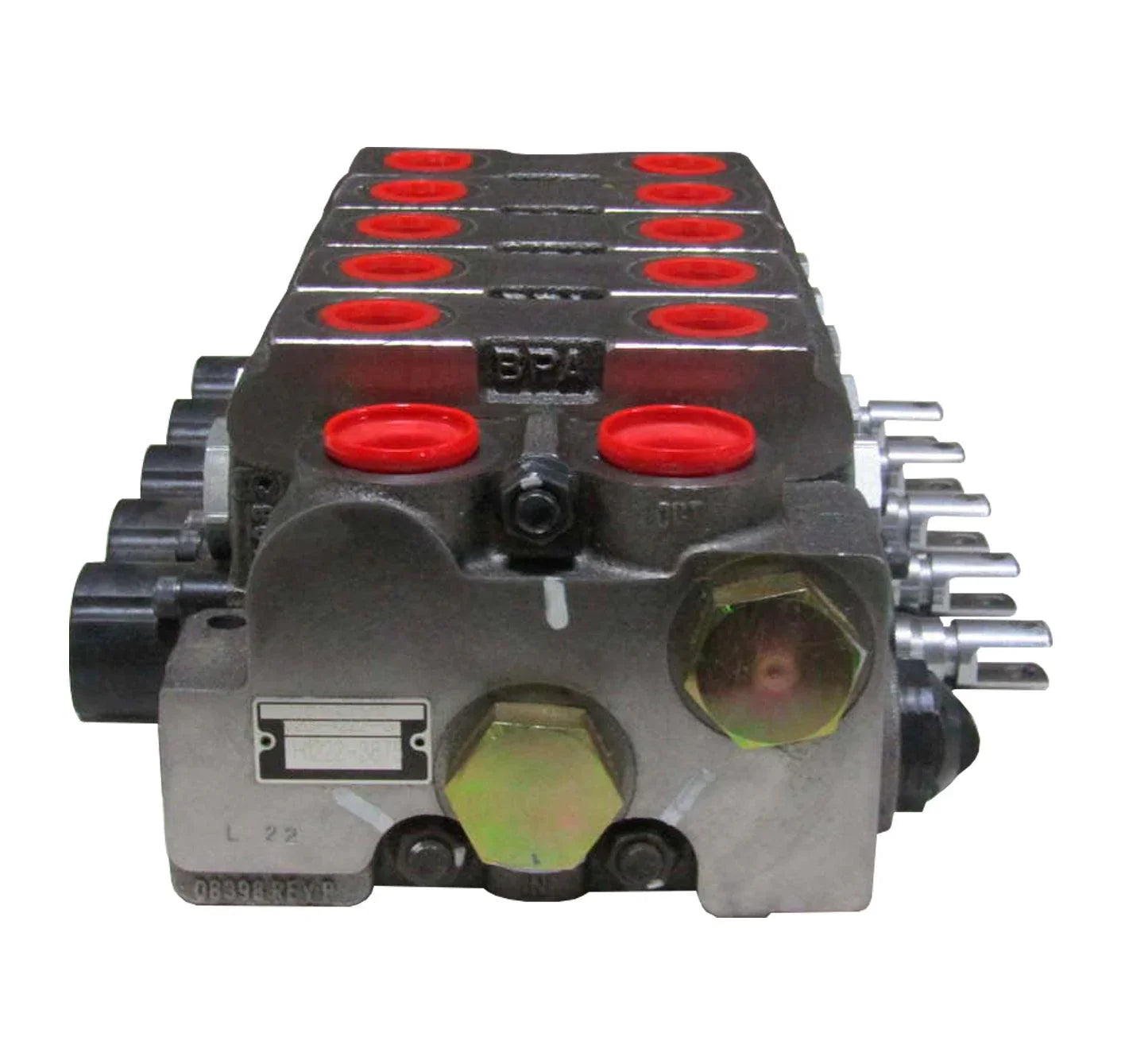 H1222-3875 Parker 5 Spool V20P Gresen Directional Hydraulic Control Valve
