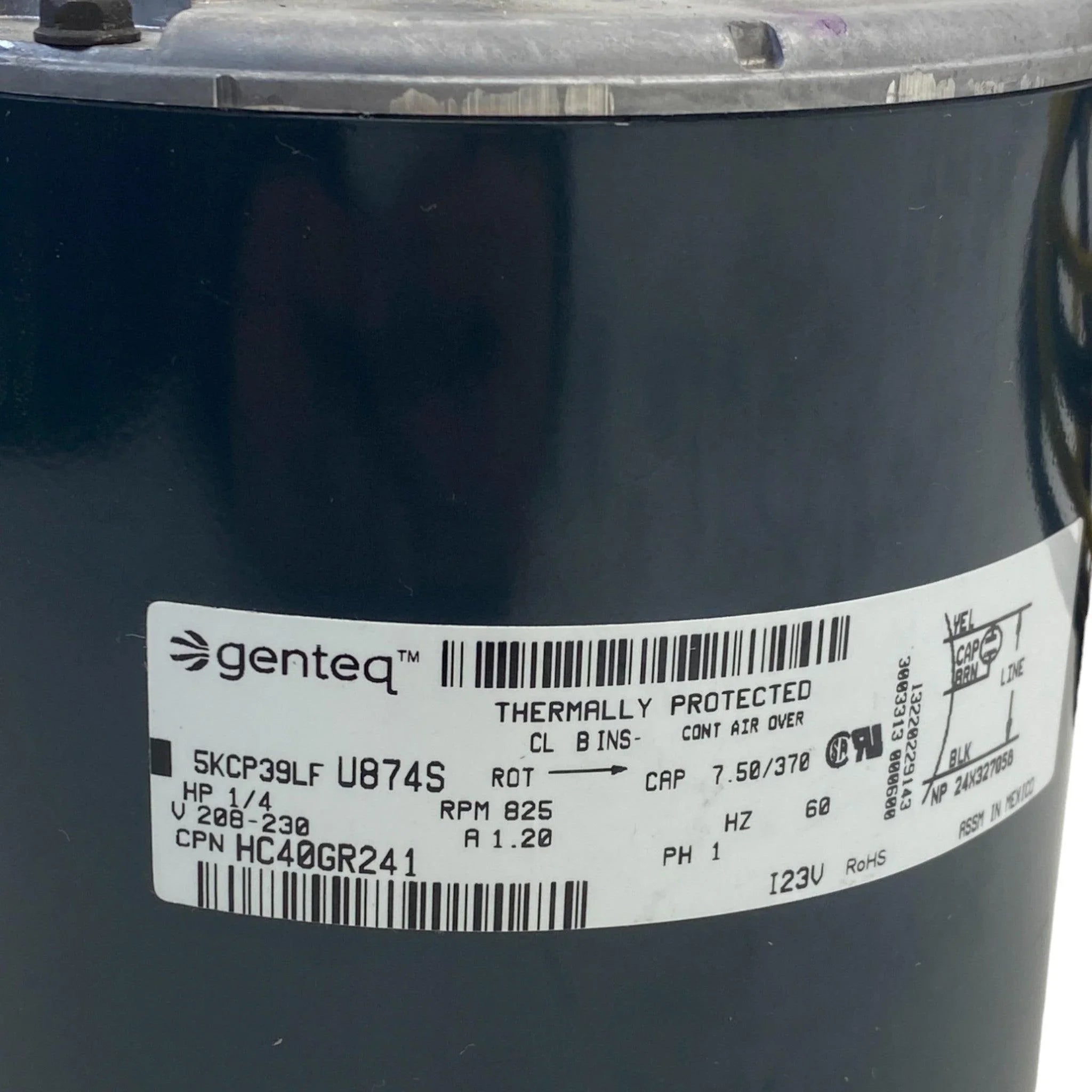 HC40GR241 Genuine Carrier Condenser Fan Motor