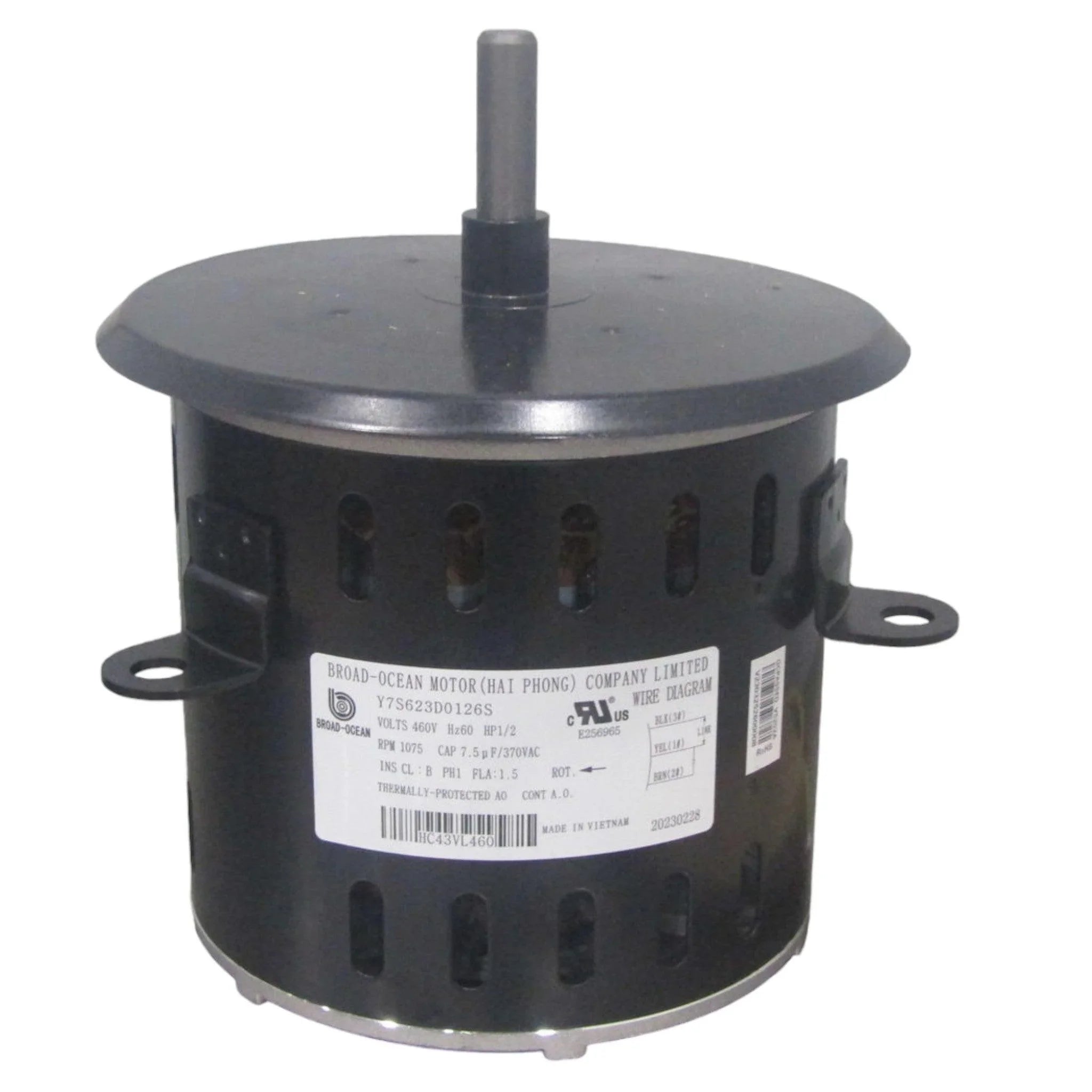 HC43VL460 Genuine Carrier Condenser Fan Motor