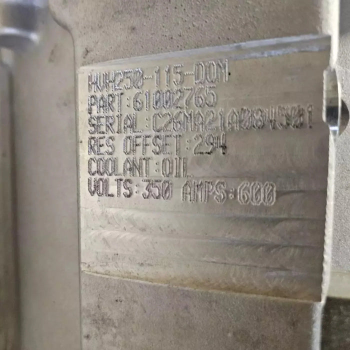 HVH-250-115-DOM Genuine Borgwarner Electric Drive Motor With Gearbox