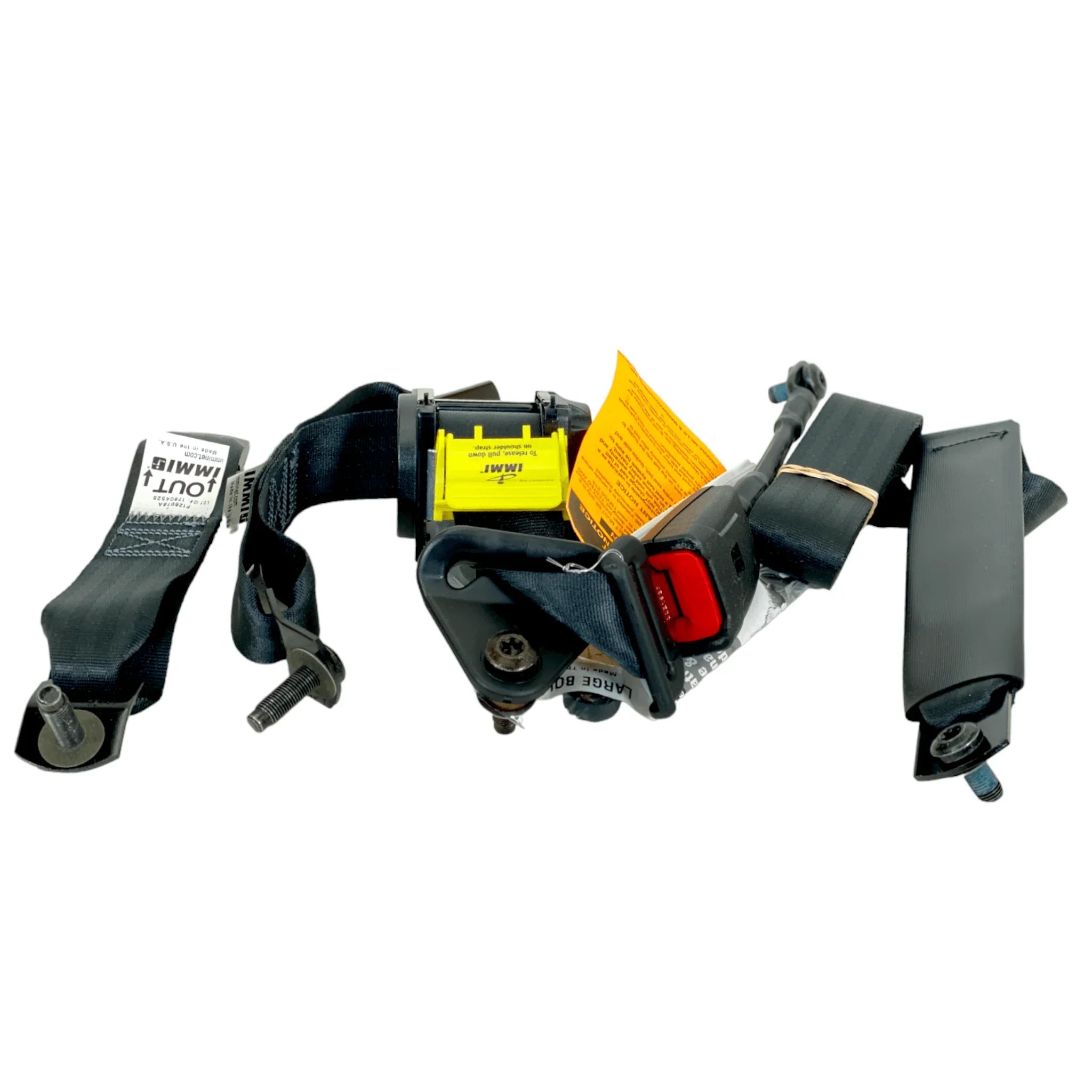 Imm F126078 Genuine Immi Seat Belt M2 Air Black