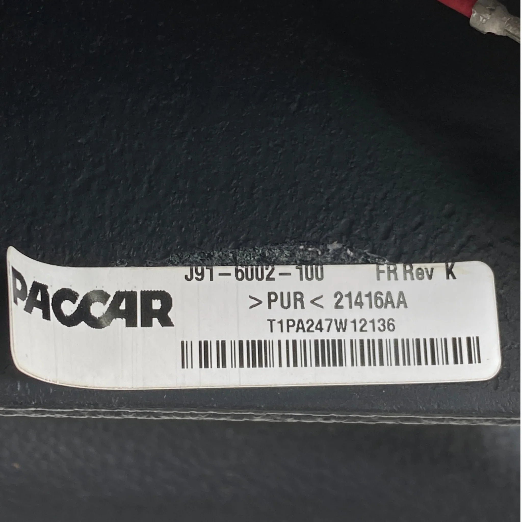 J91-6002-500 Genuine Paccar Steering Wheel Assembly