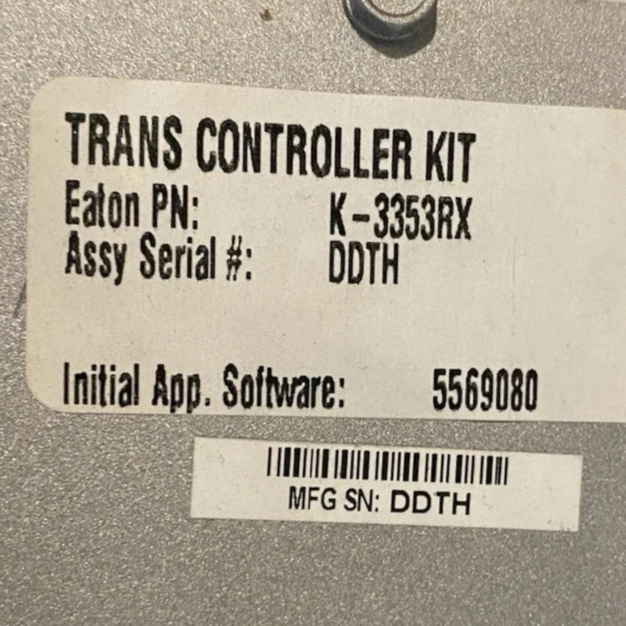 K-3353 Genuine Eaton Reman Exchange Transmission Controller Kit