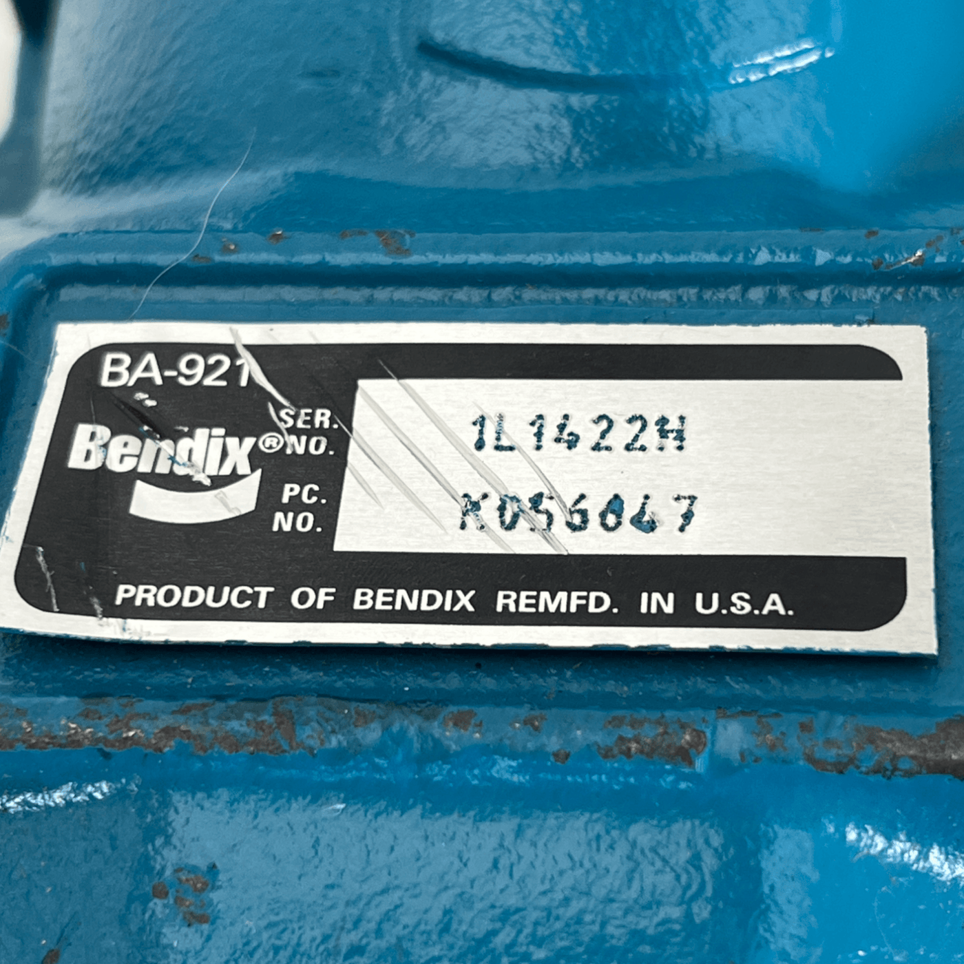 K056647 Genuine Bendix Air Compressor Ba-921 For Caterpilar C11/C13 ...