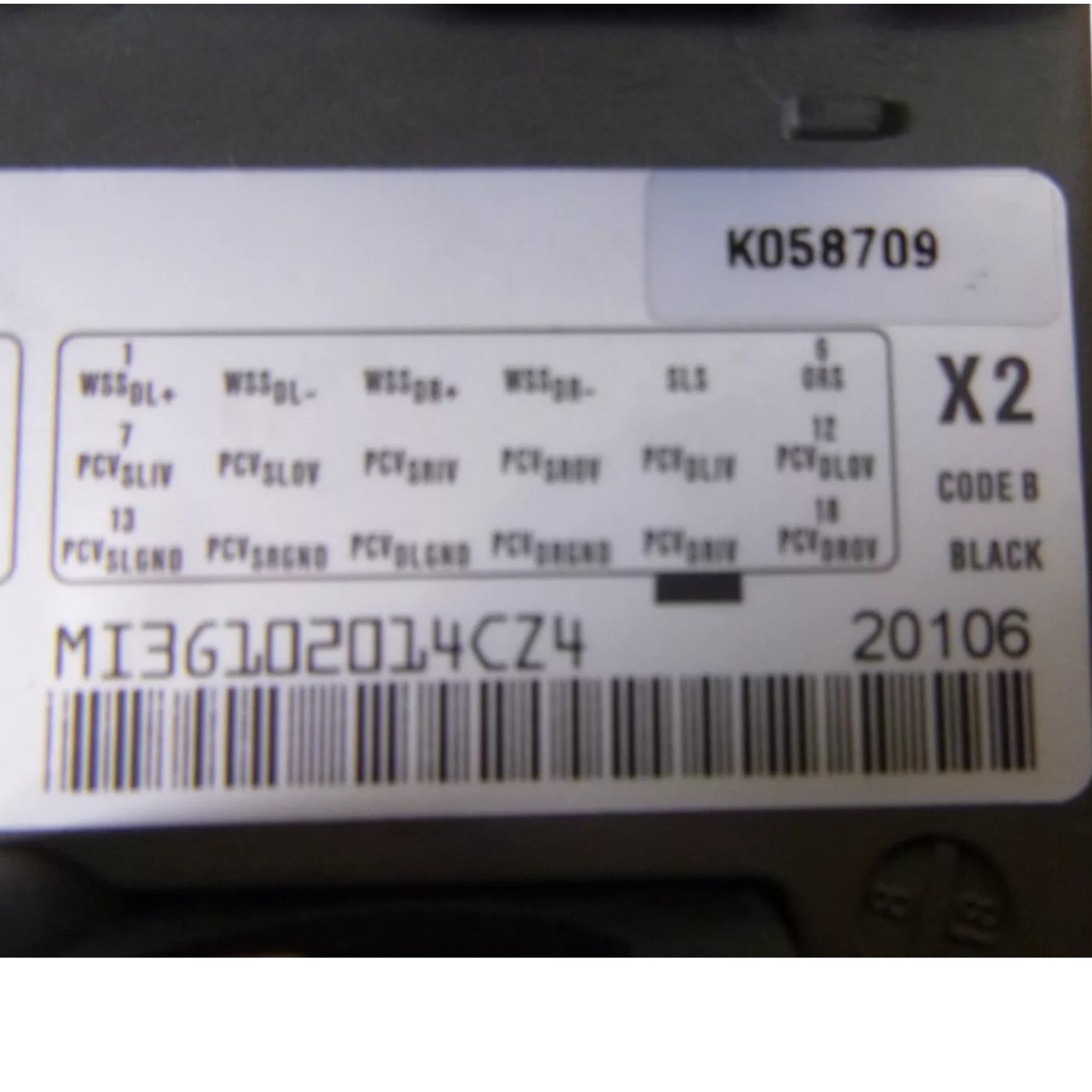 K058709 Bendix Electronic Control Unit