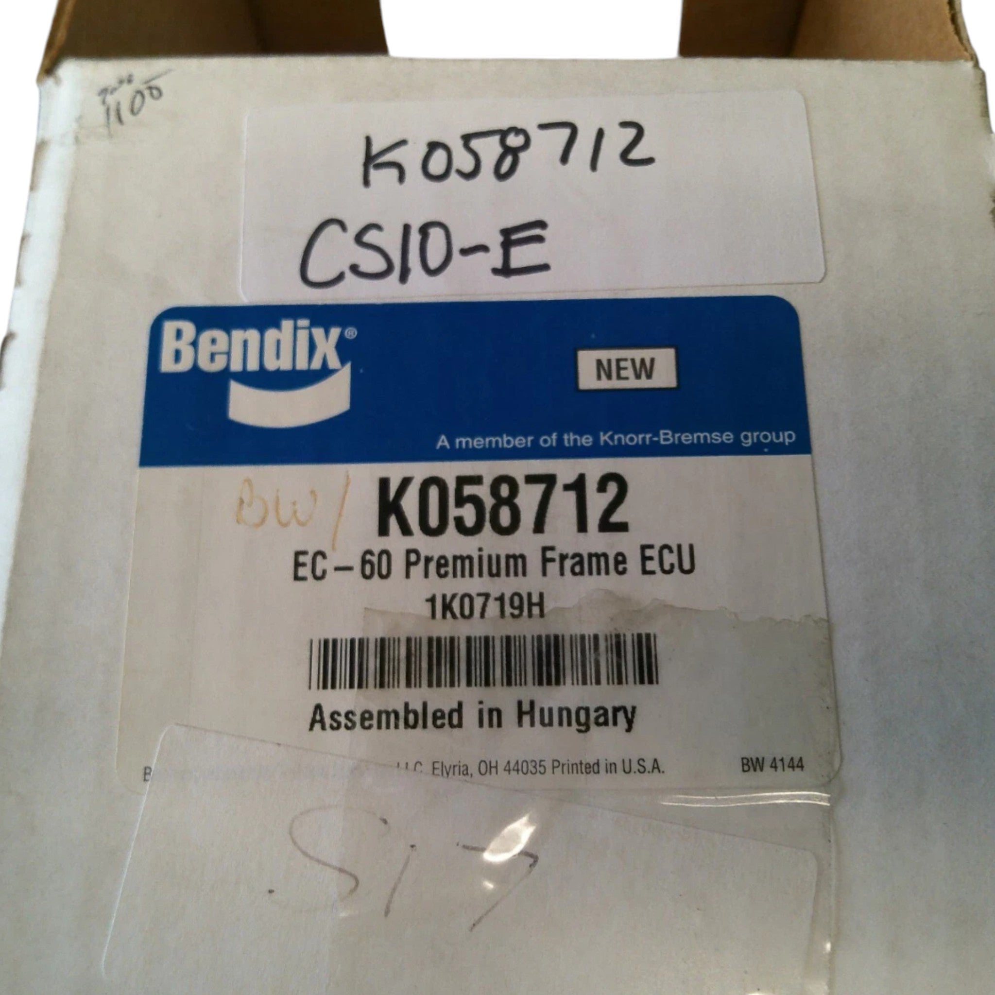 K058712 Genuine Bendix Premium Frame ECU