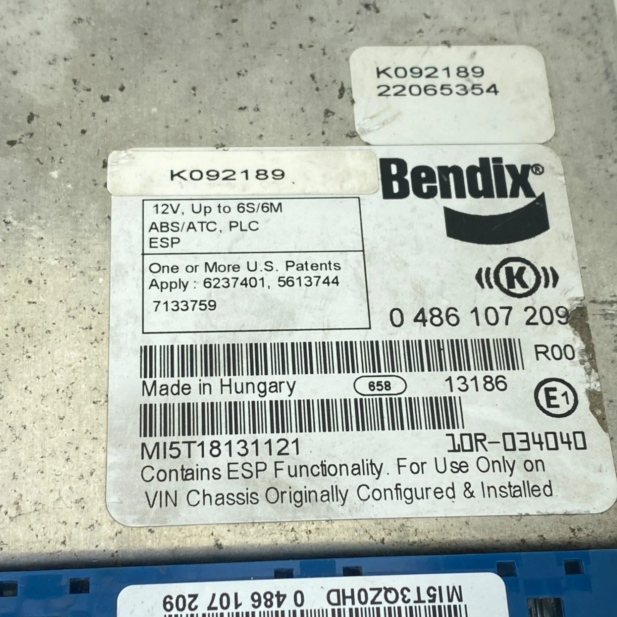 K092189 Genuine Volvo ECU ABS Control Module