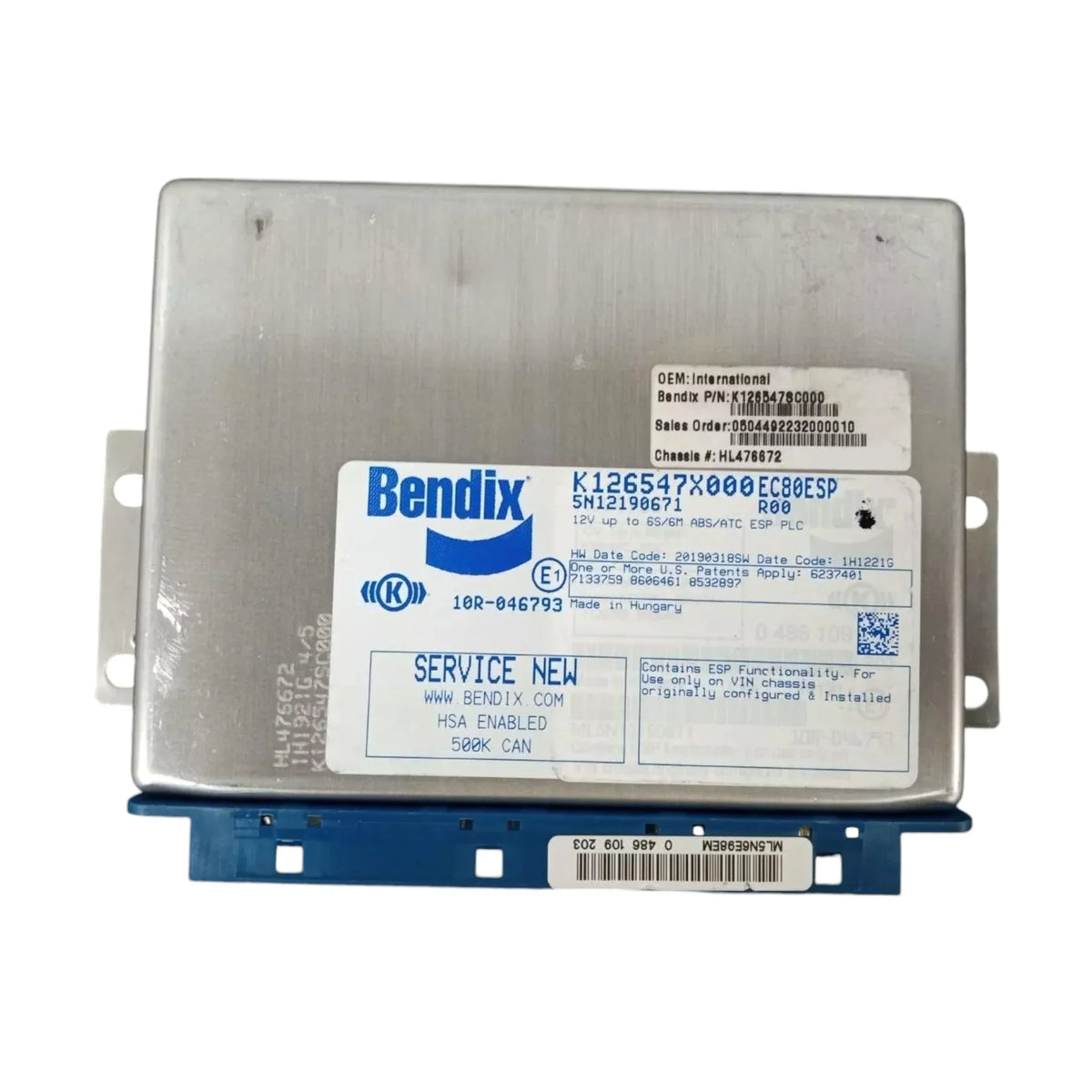 K126547SC000BXW Genuine Bendix ESP ECU