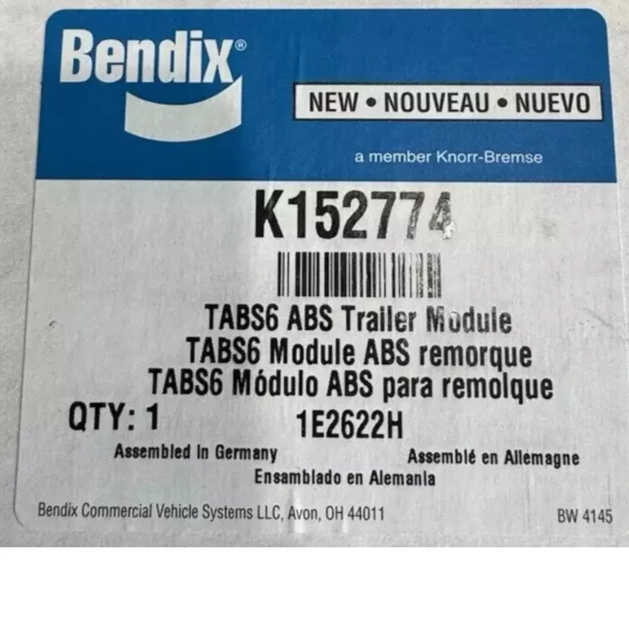 K152774 Genuine Bendix ABS Trailer Module