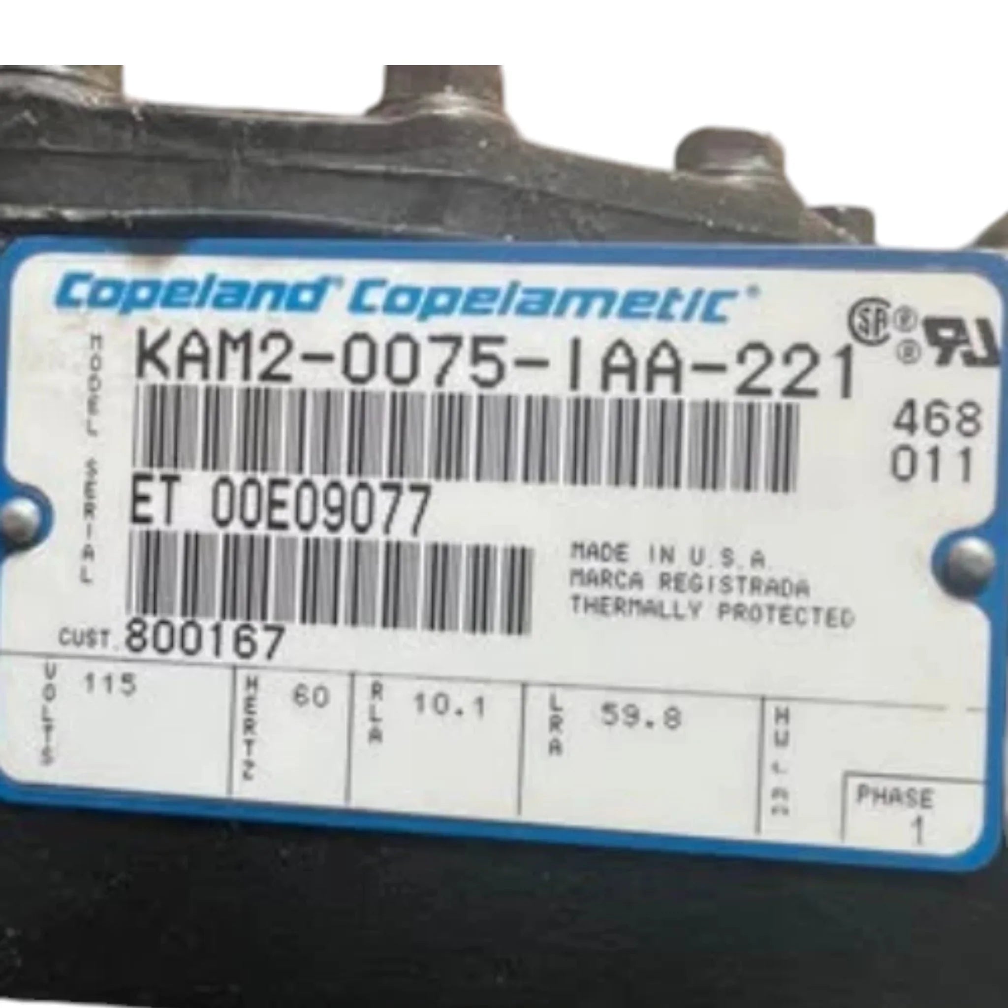 KAM20075IAA221 Copeland Compressor