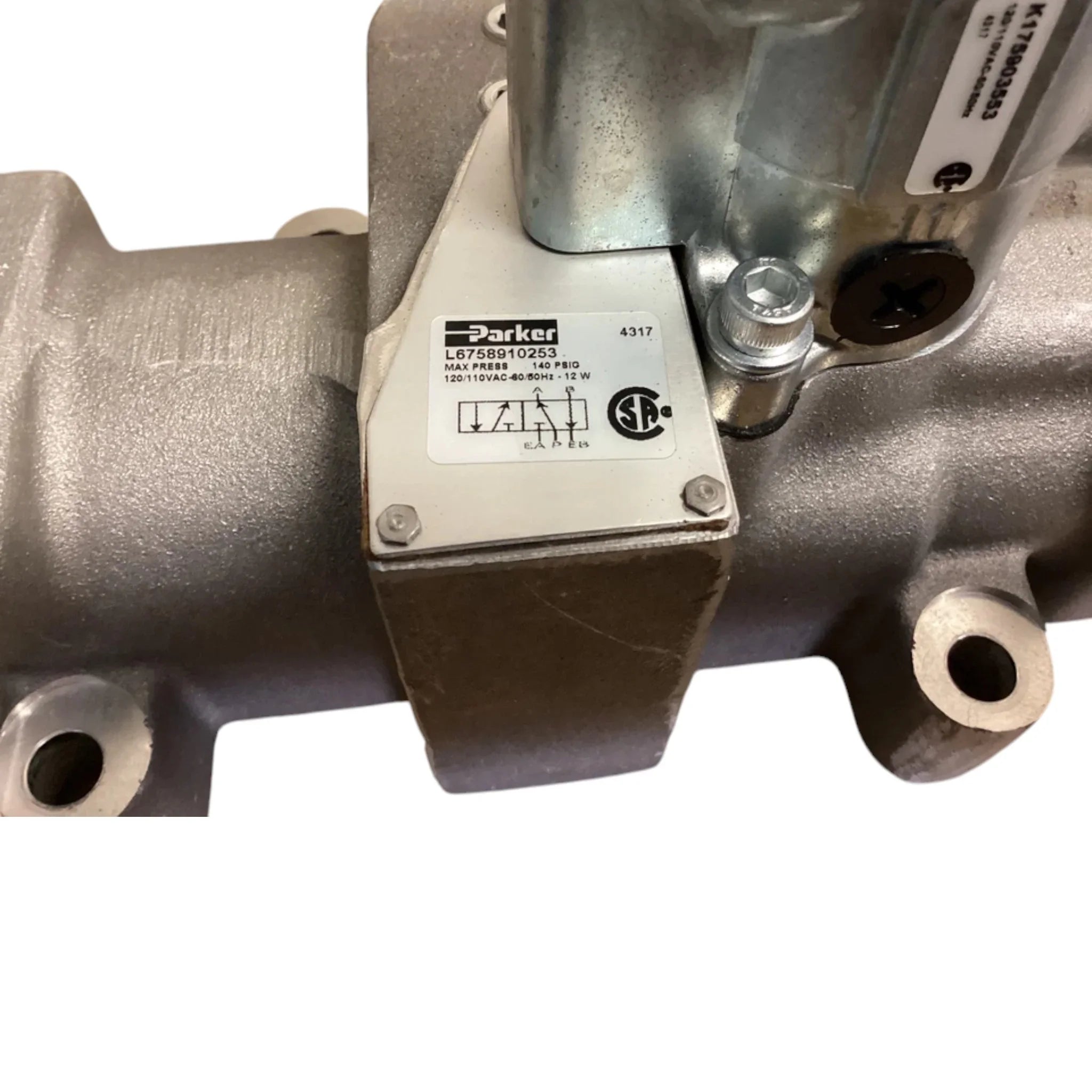 L6758910253 Parker Solenoid Air Control Valve