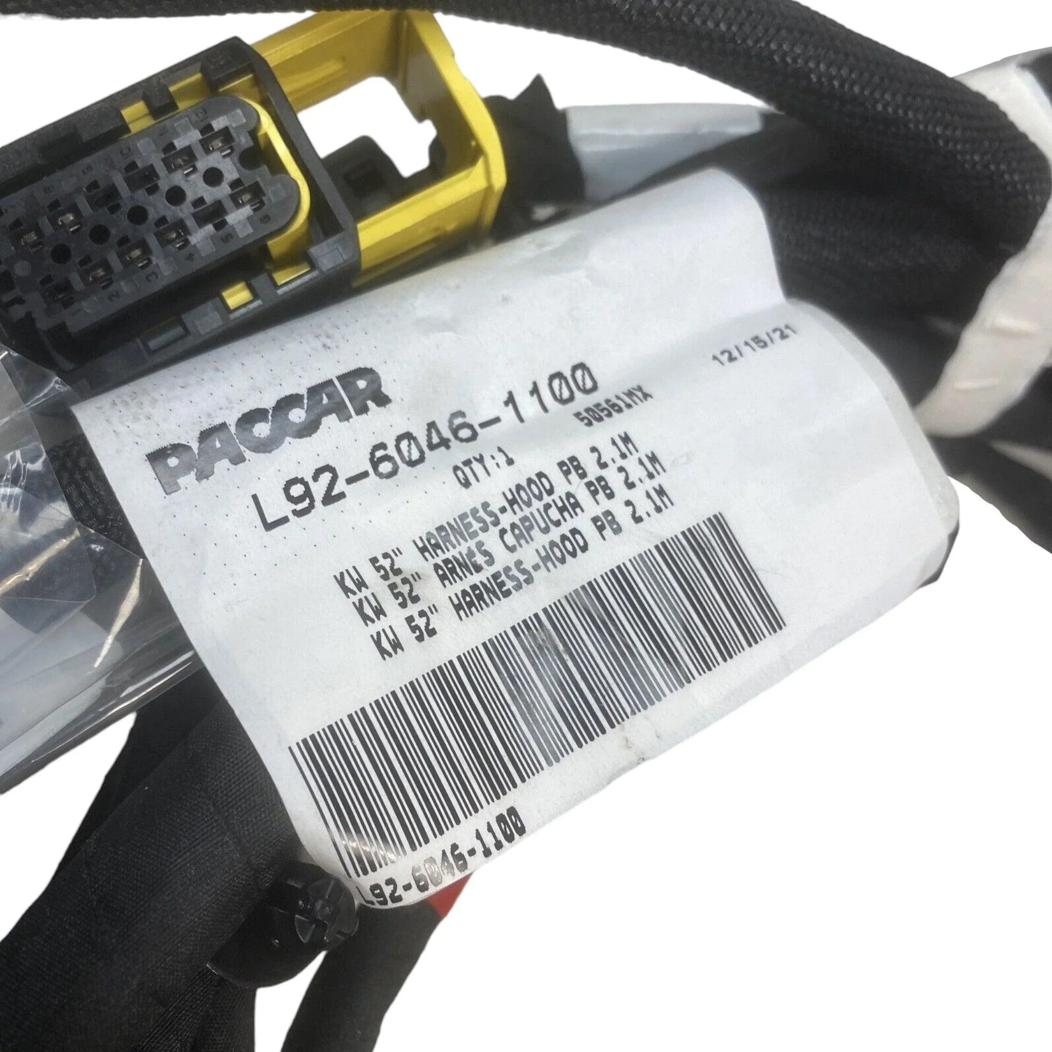 L9260461100 Genuine Paccar Hood Wiring Harness 2.1M