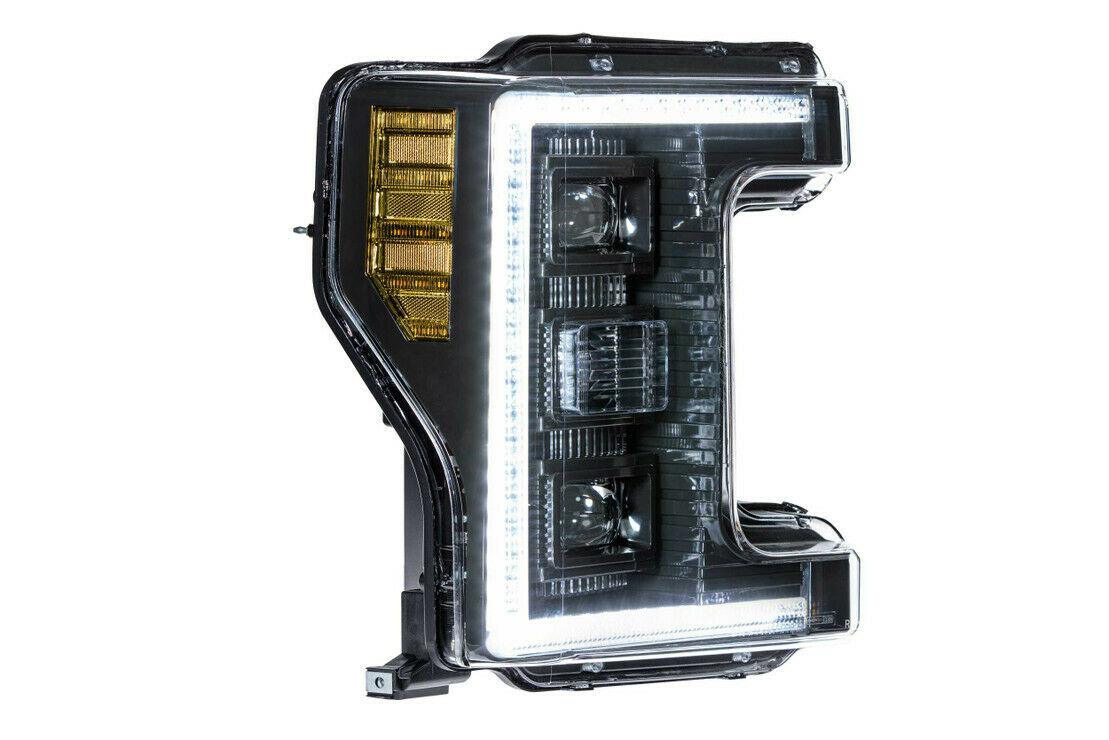 Lf554 Genuine Morimoto® Hybrid Black Drl Bar Projector Led Headlights - ADVANCED TRUCK PARTS