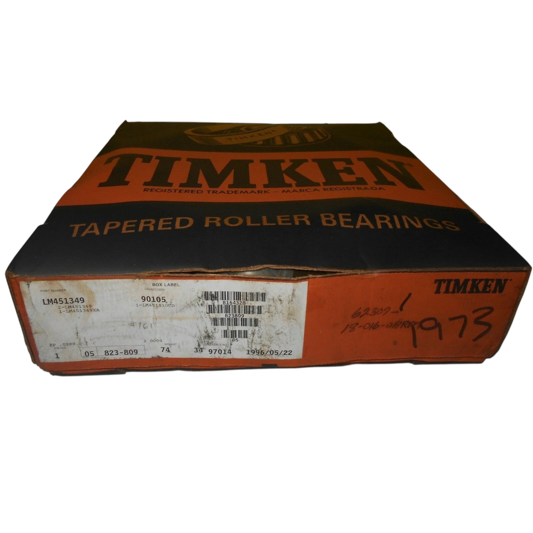 LM451349-90105 Genuine Timken Tapered Roller Bearing