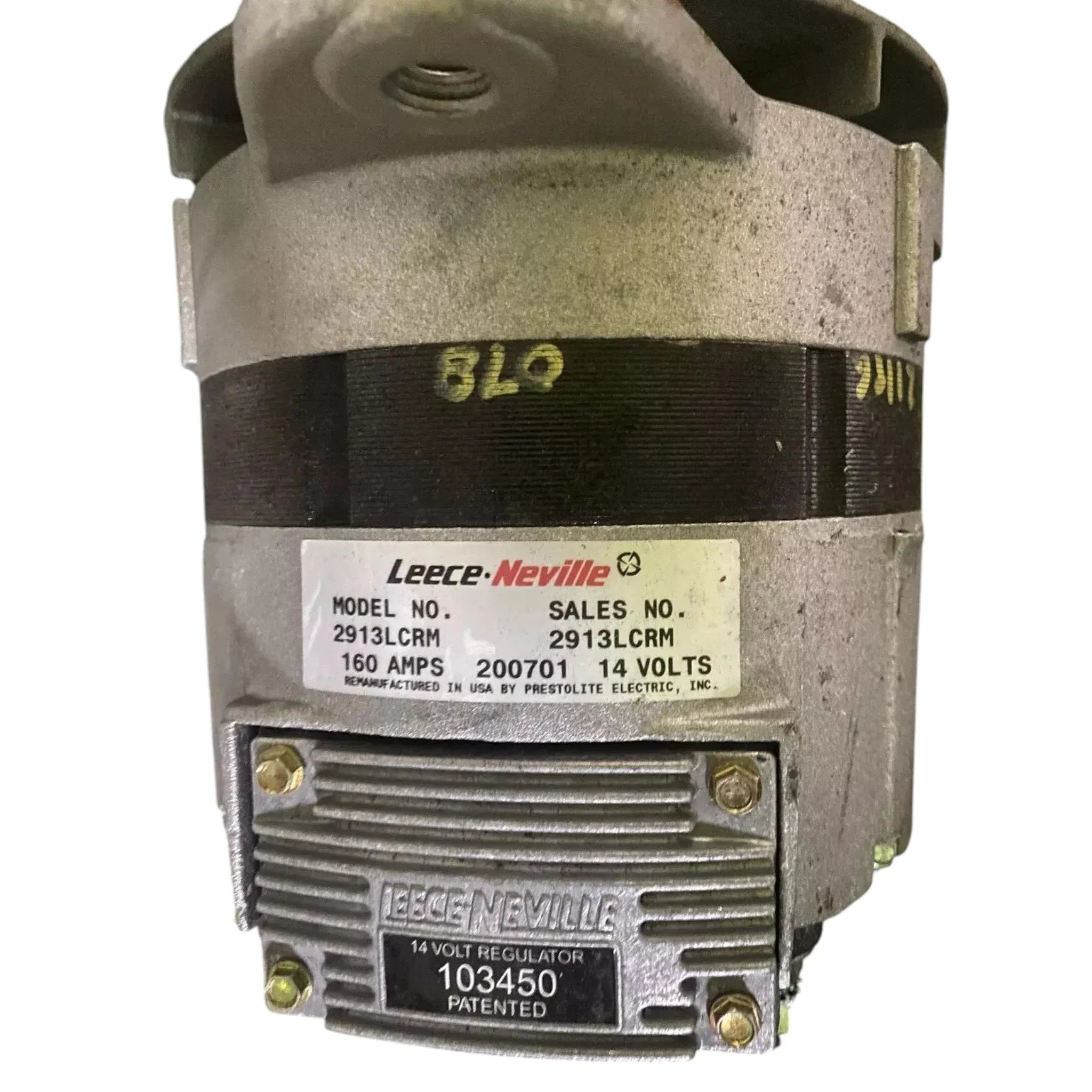 LN2913LCRM Leece Neville Alternator 160 A 12V