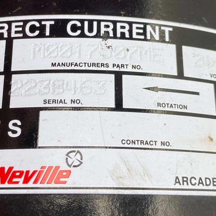 M0017507ME Genuine Leece-Neville 24V Starter for Oshkosh Equipment