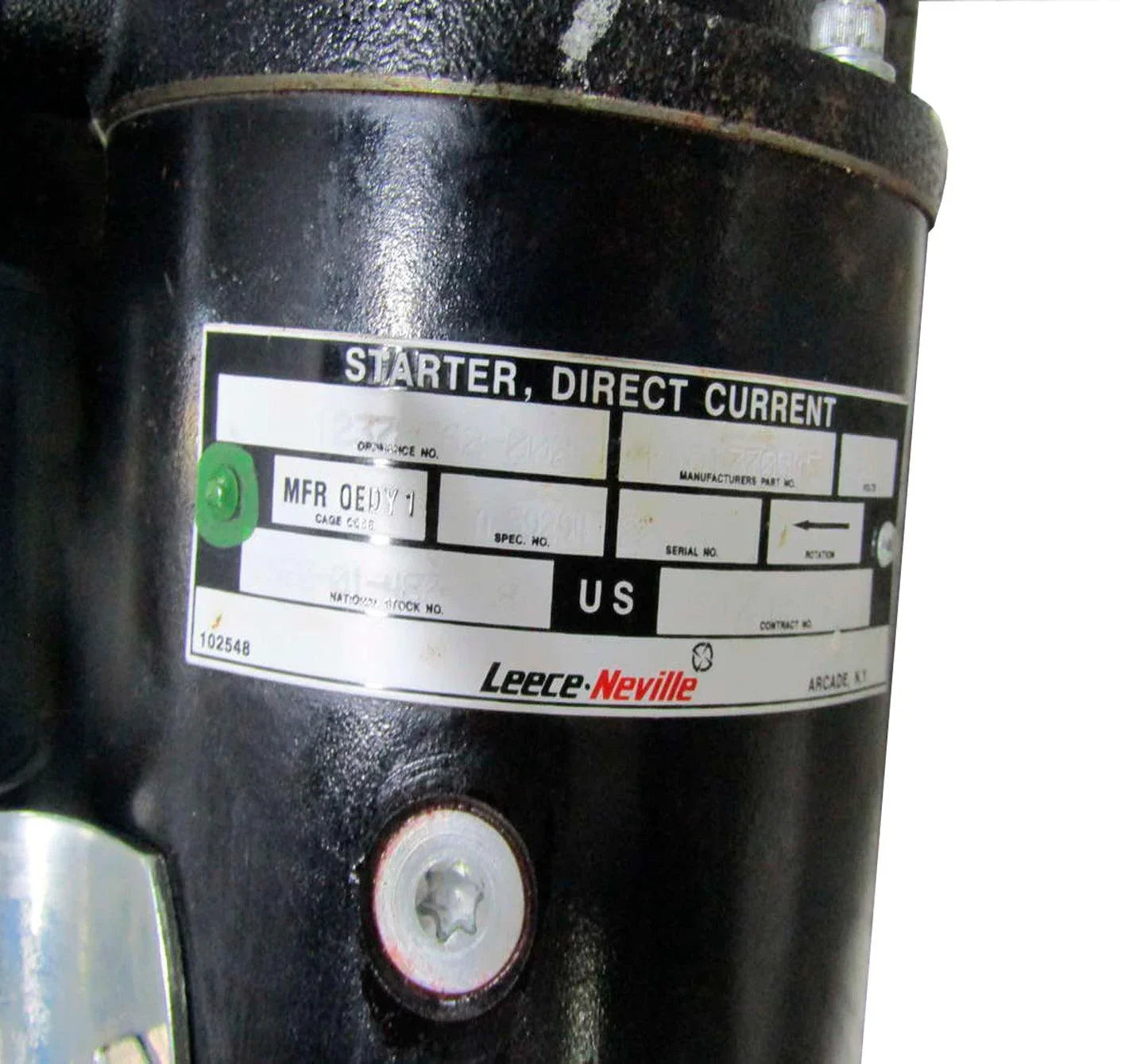M0017705ME Genuine Leece Neville Engine Starter Motor