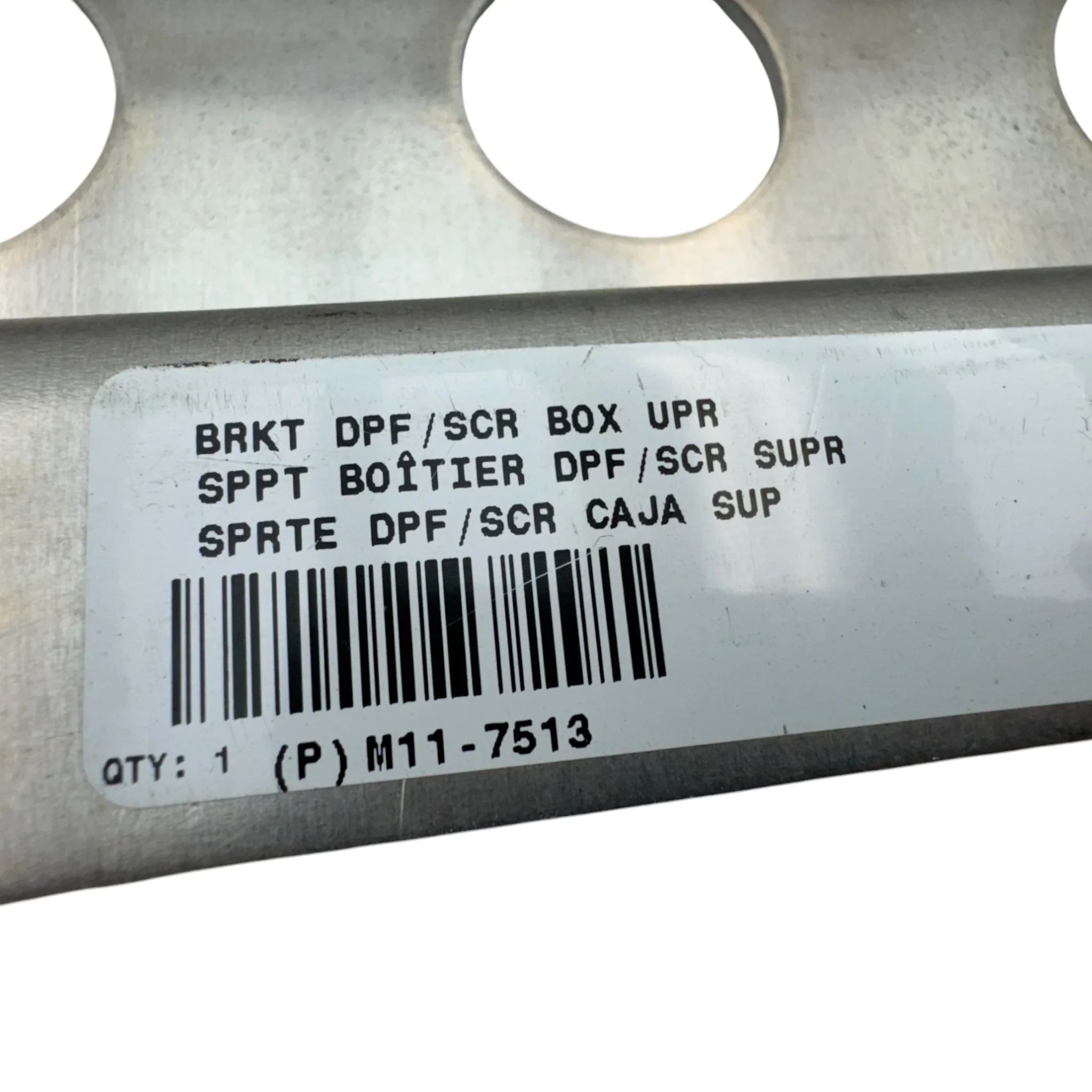 M117513004P Genuine Peterbilt DPF/SCR Box Upper Bracket