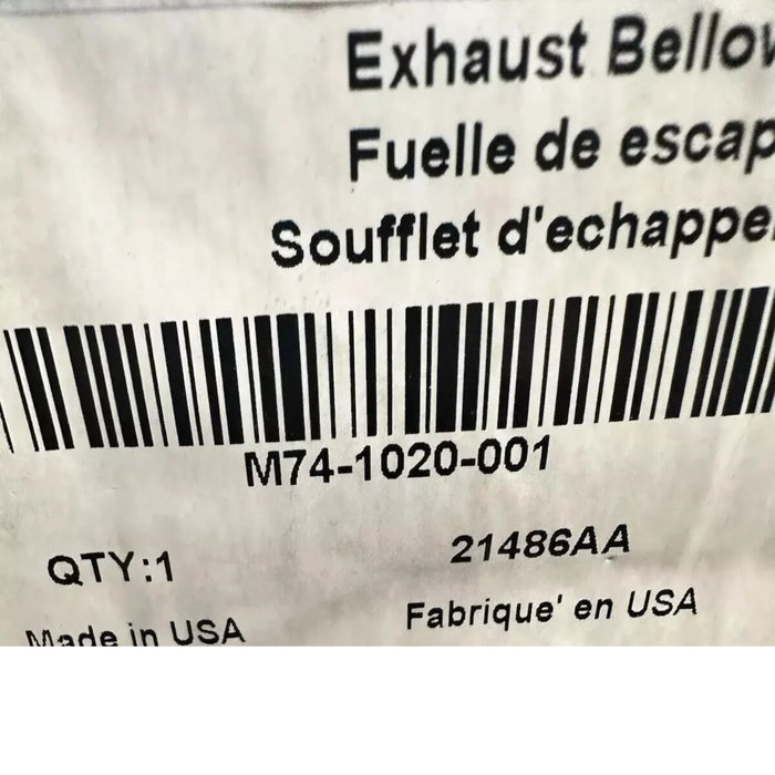 M667671302 Genuine Paccar Exhaust Bellows