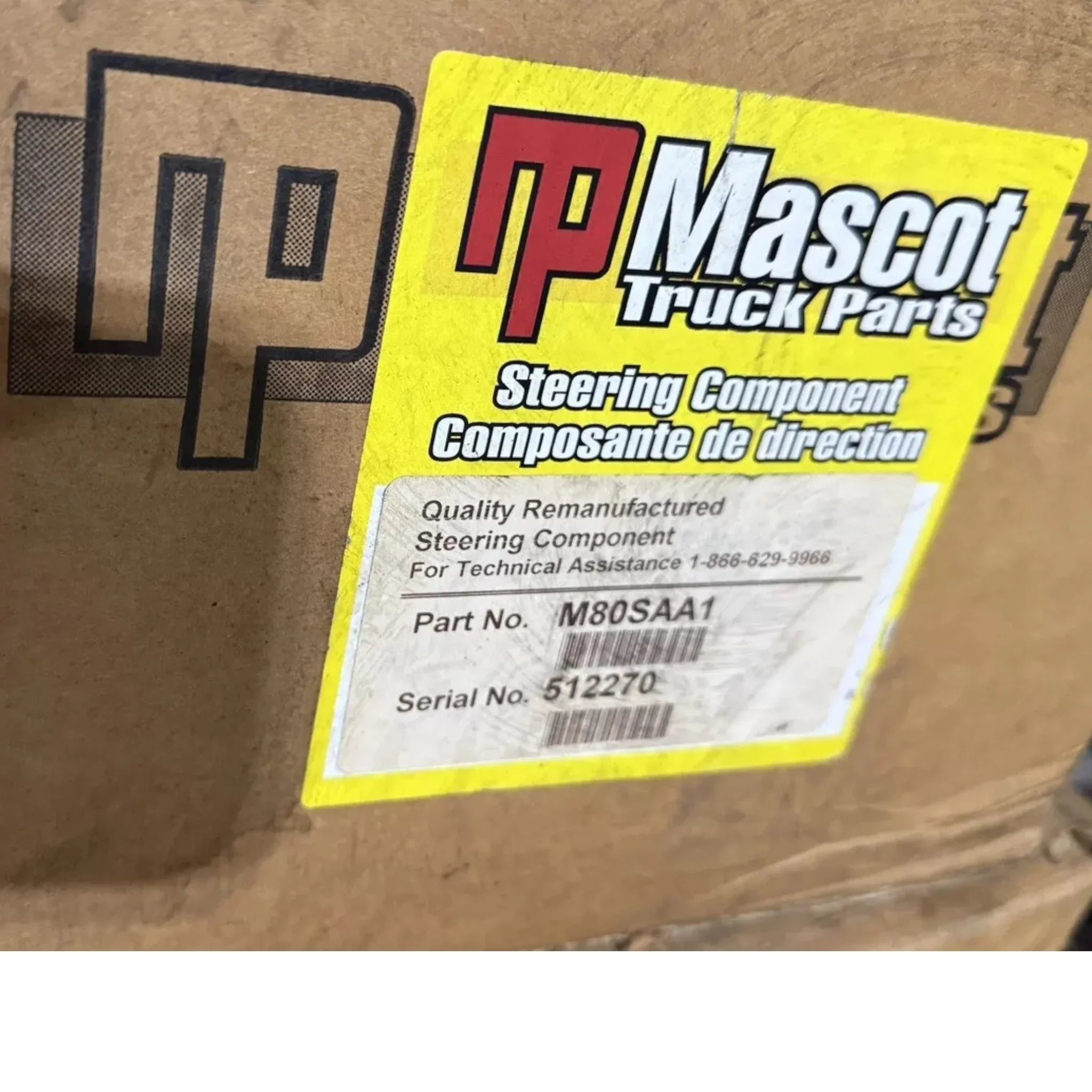 M80SAA1 Genuine Sheppard Steering Gear Assembly