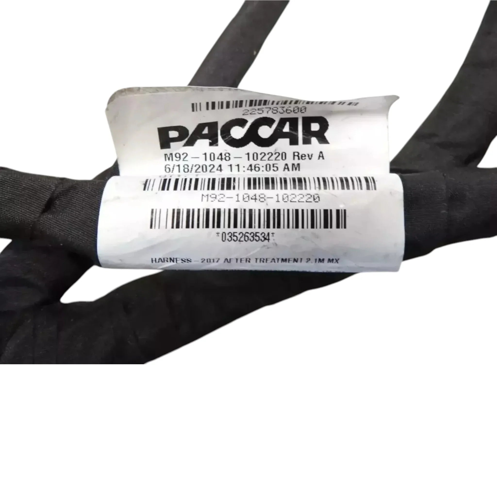 M921048102220 Genuine Paccar Aftertreatment Wiring Harness