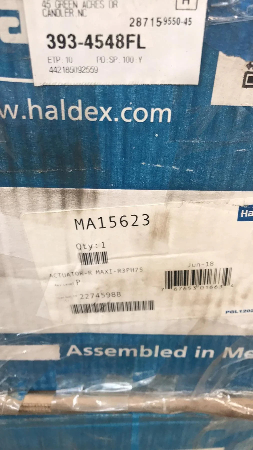 Ma15623 Genuine Haldex Maxibrake Spring Brake Chamber Air Push Type R Series