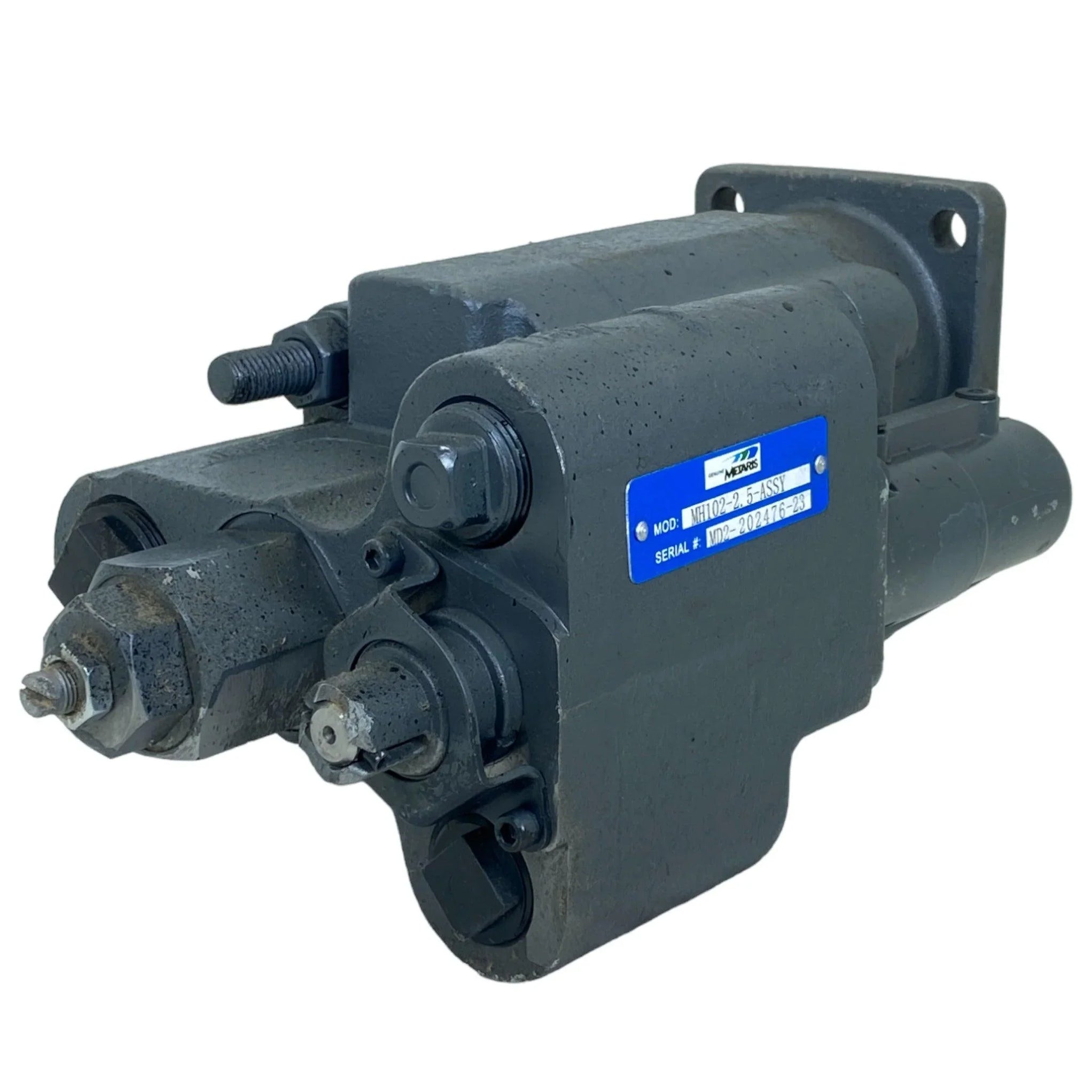 MH102-2.5-ASSY Genuine Metaris C102 Hydraulic Dump Pump W/Air Shift Cy ...