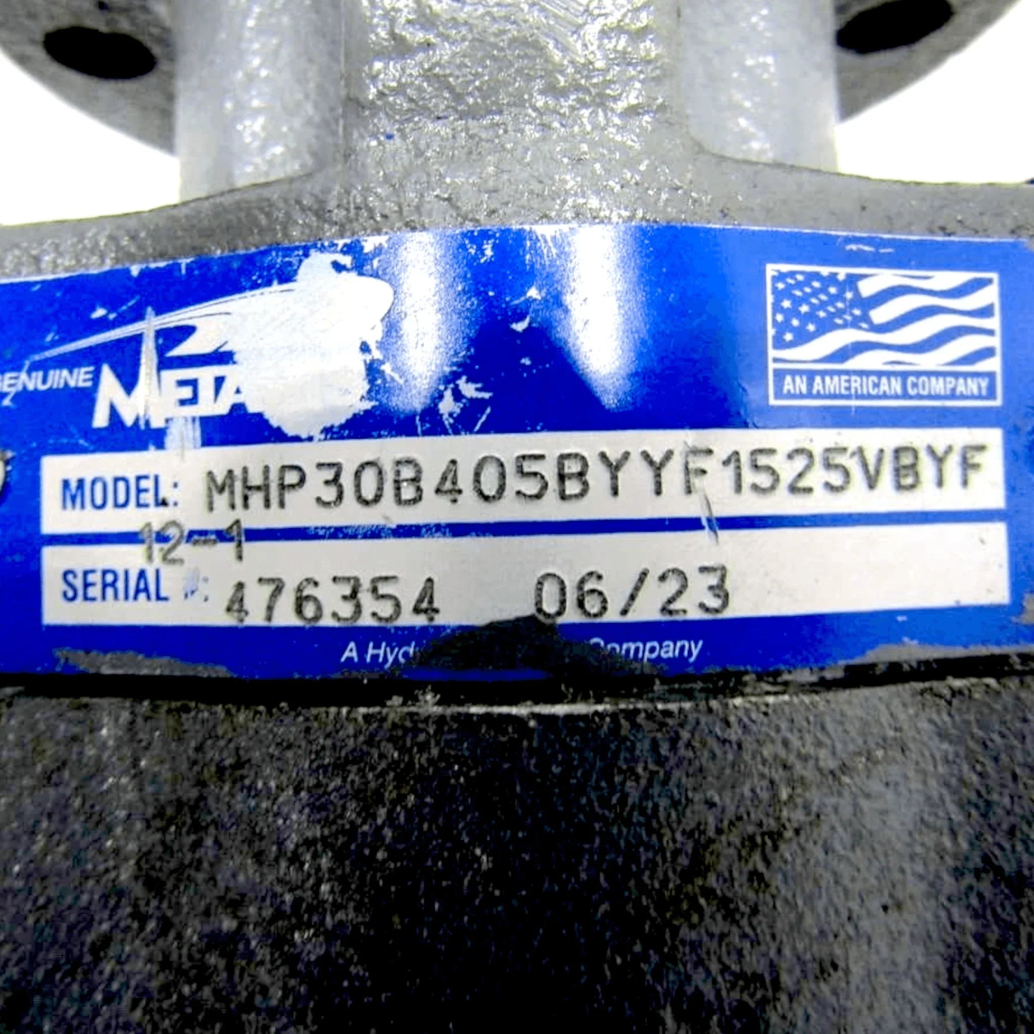 MHP30B405BYYF15-25VBYF Genuine Metaris Tandem Pump