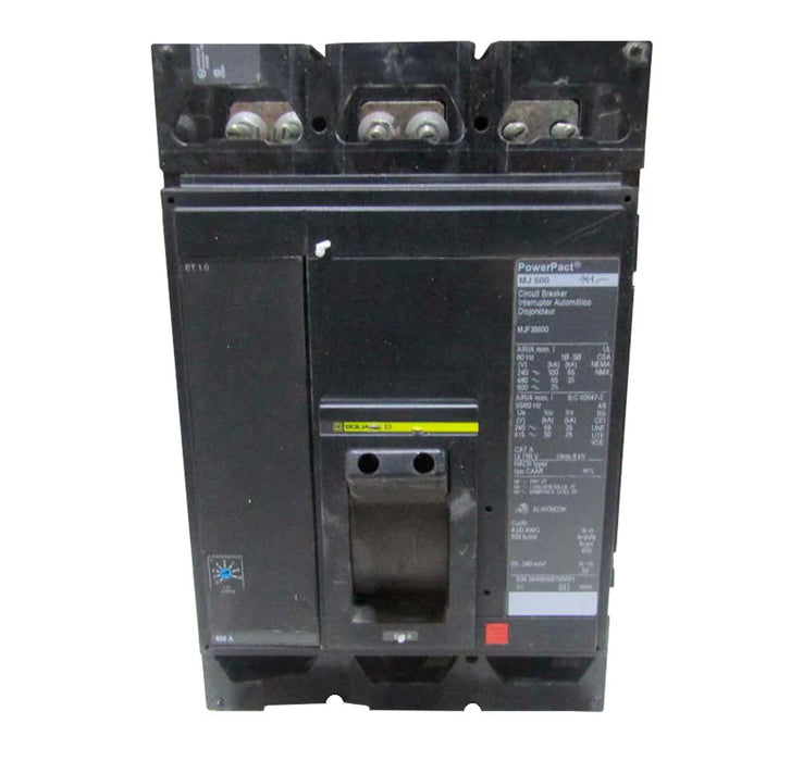 MJF36600 Genuine PowerPact Main Circuit Breaker MJ600