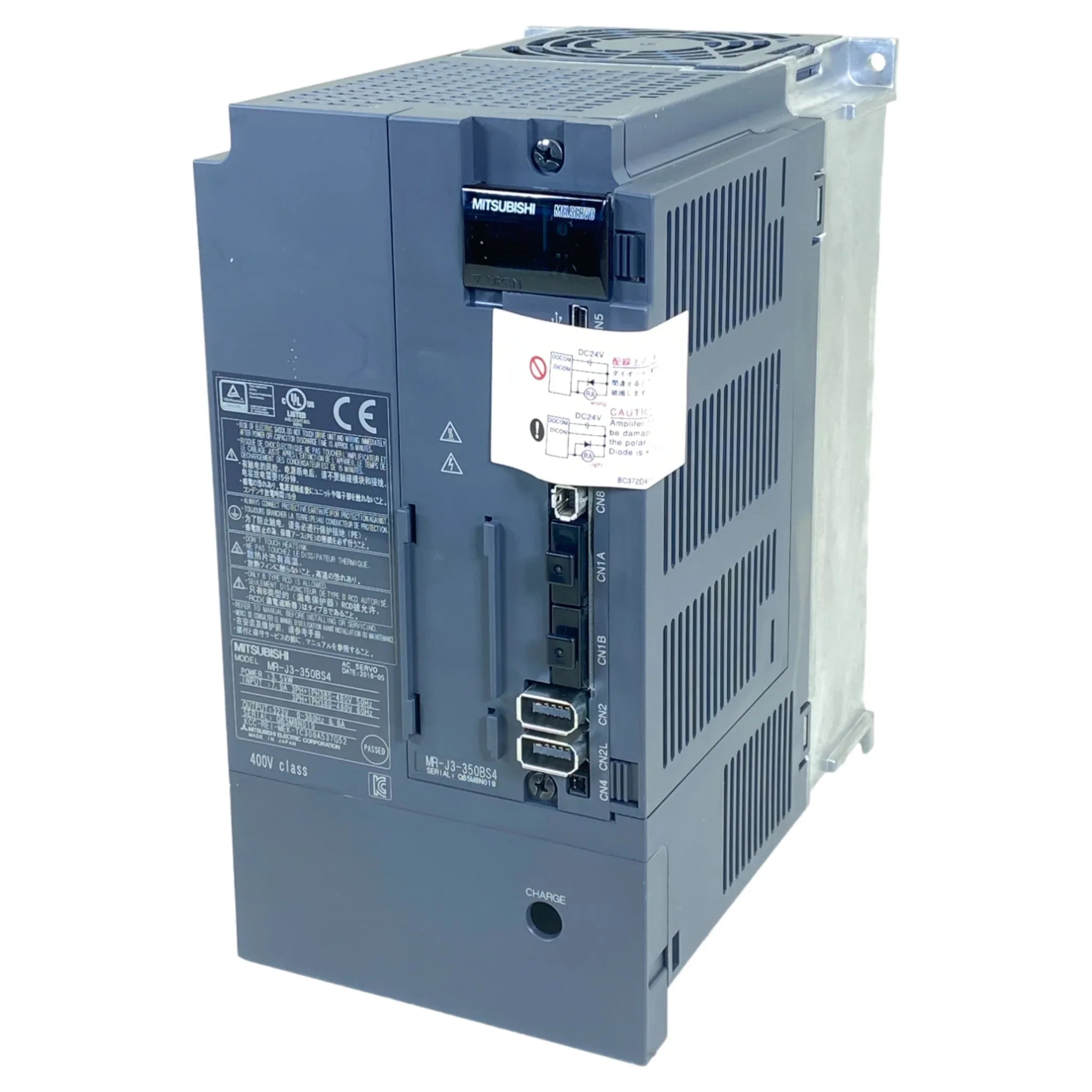 MRJ3350BS4 Mitsubishi AC Servo Amplifier 3.5 KW 3-Phase 400 VAC