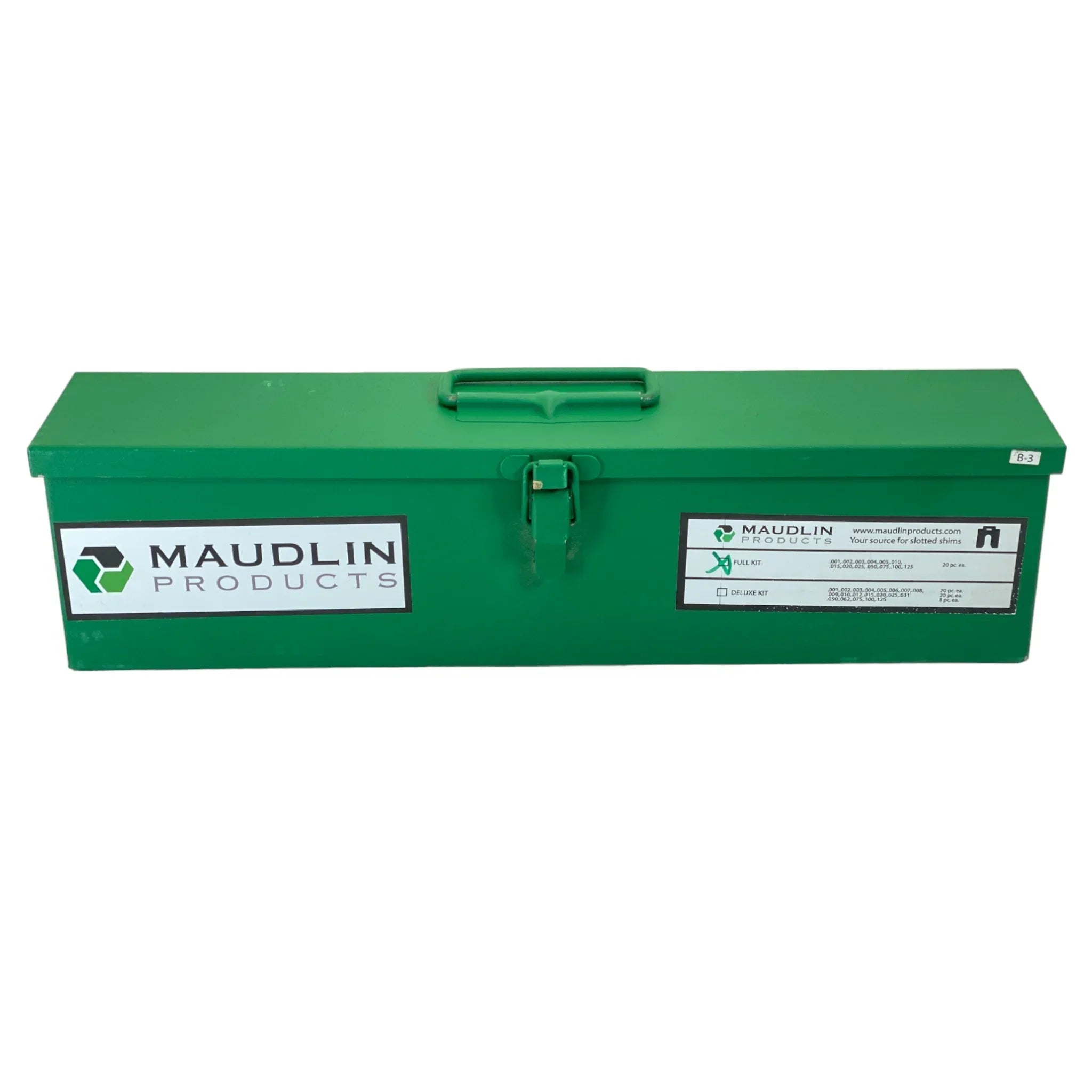 MSB3-FK Maudlin Products Stainless Steel Slotted Shim Assortment