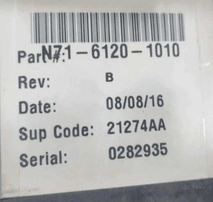 N71-6120-1010 Genuine Kenworth Lh Bumper - Sub Assy Kw Aero