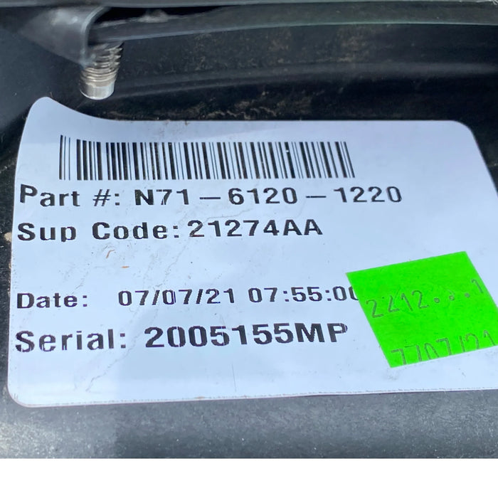 N7161201220 Oem Kenworth Driver Side Bumper Section For Kenworth T680 2012 - 2021