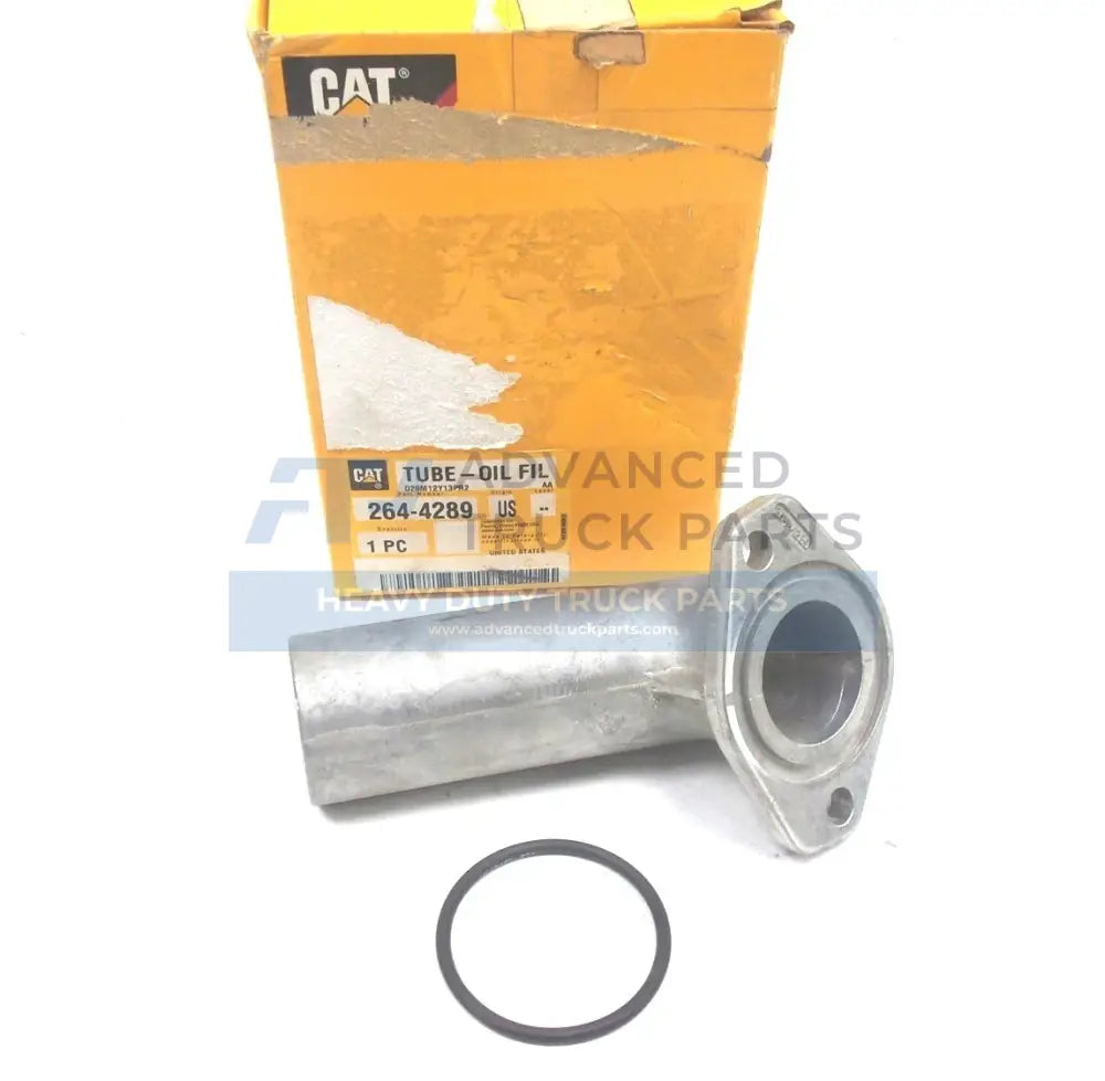 New Genuine for Caterpillar Two Hole Flange Mount Oil Filler Tube